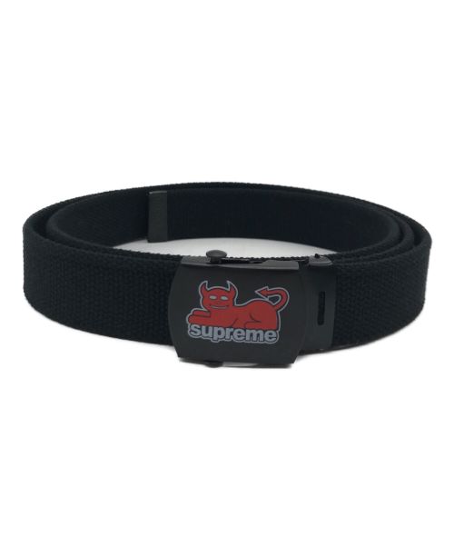 メーカー直送 Supreme/Toy Machine Toy Webbing Belt ガチャベルト黒 小物