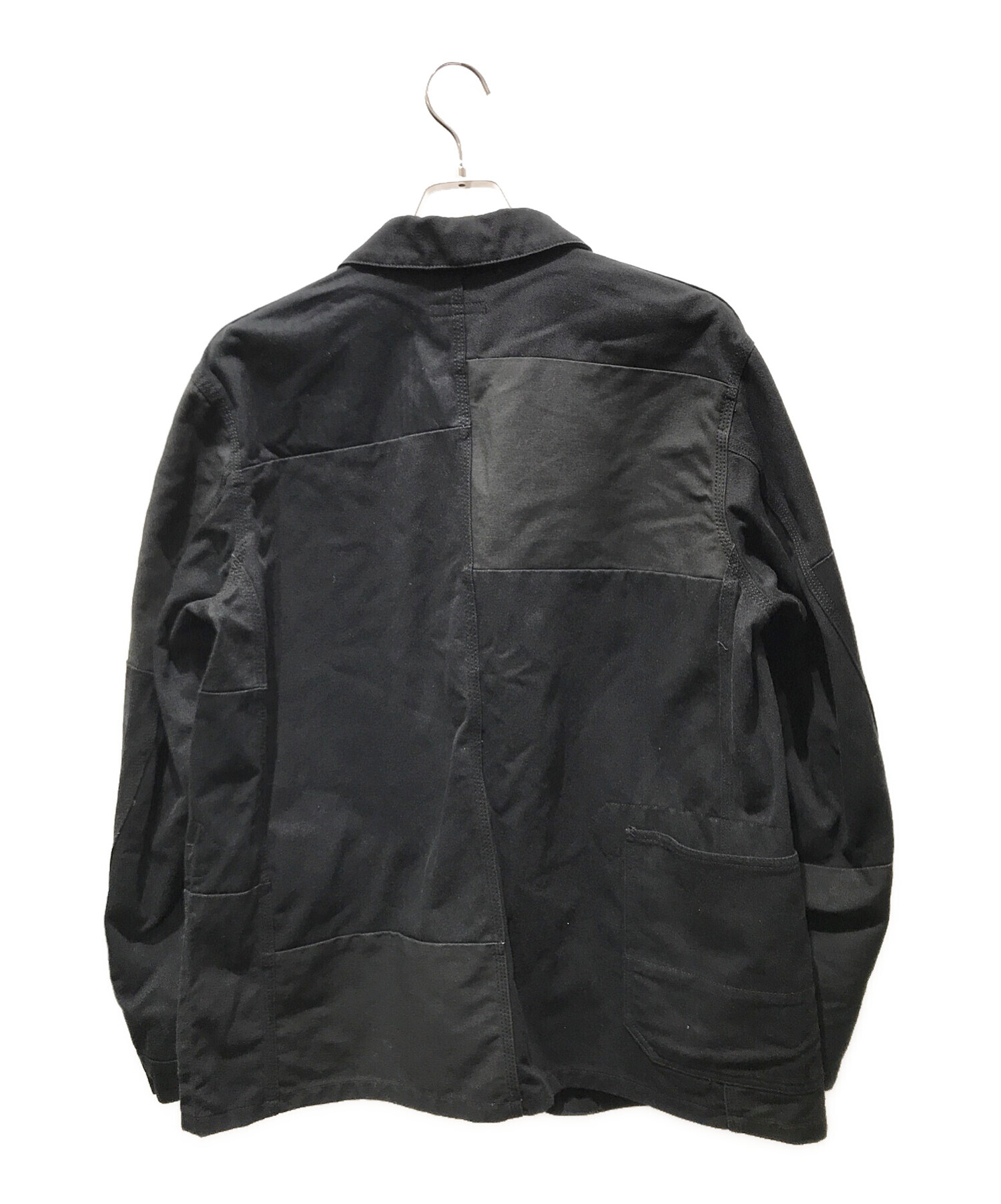 中古・古着通販】Engineered Garments (エンジニアド ガーメンツ) パッチワークカバーオール ブラック  サイズ:S｜ブランド・古着通販 トレファク公式【TREFAC FASHION】スマホサイト