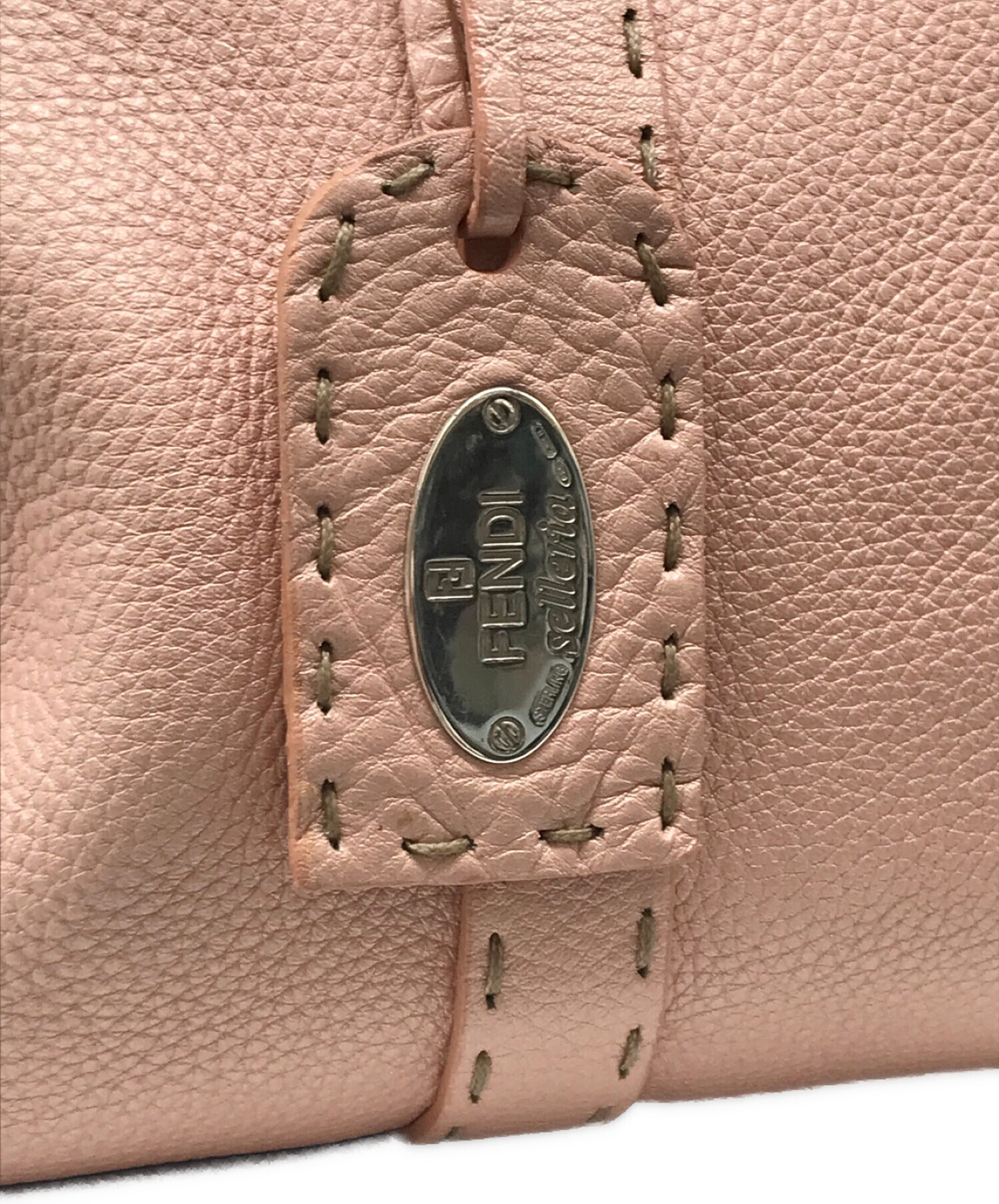 FENDI selleria (フェンディ セレリア) トートバッグ ピンク