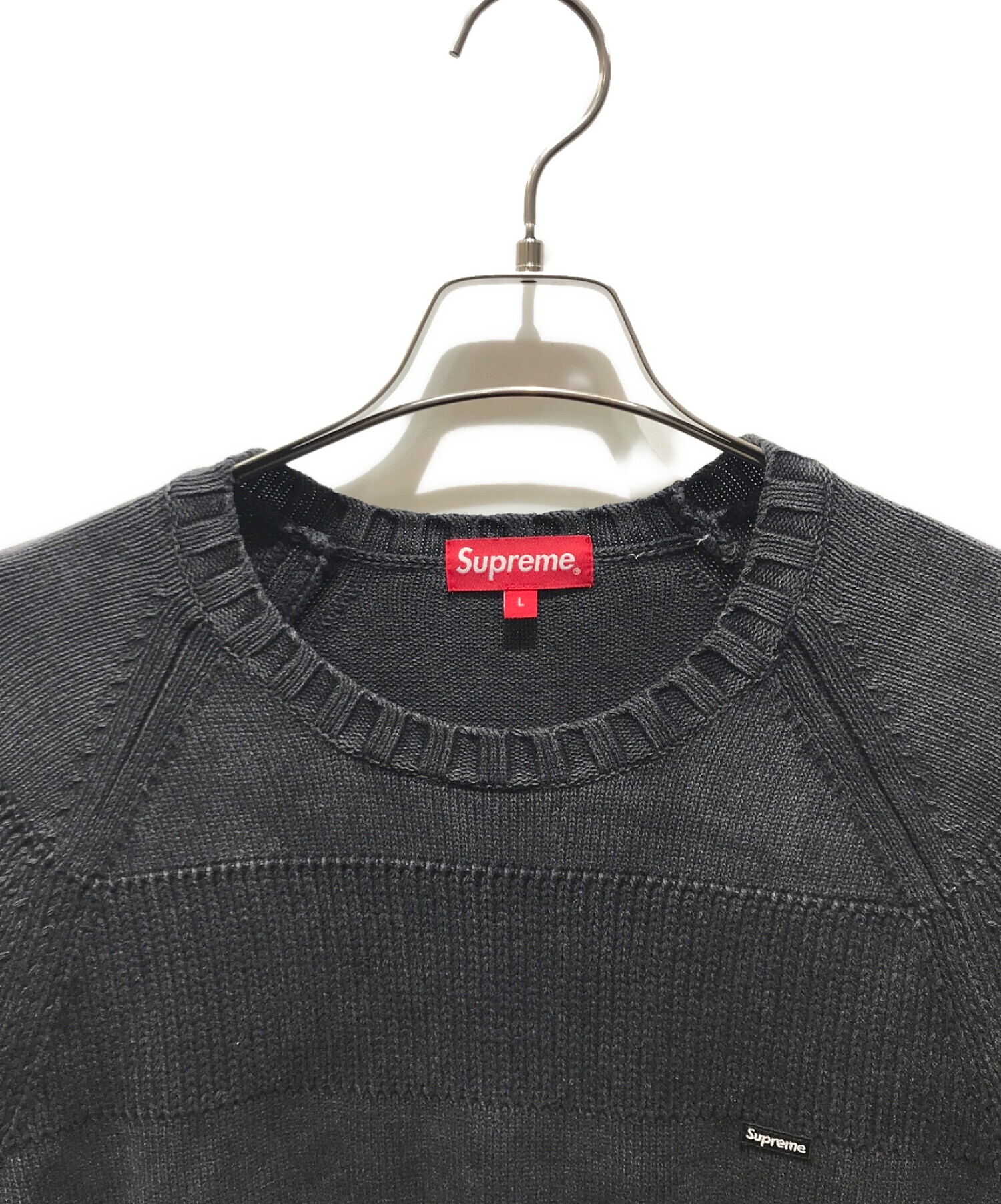 中古・古着通販】SUPREME (シュプリーム) Small Box Stripe Sweater ...