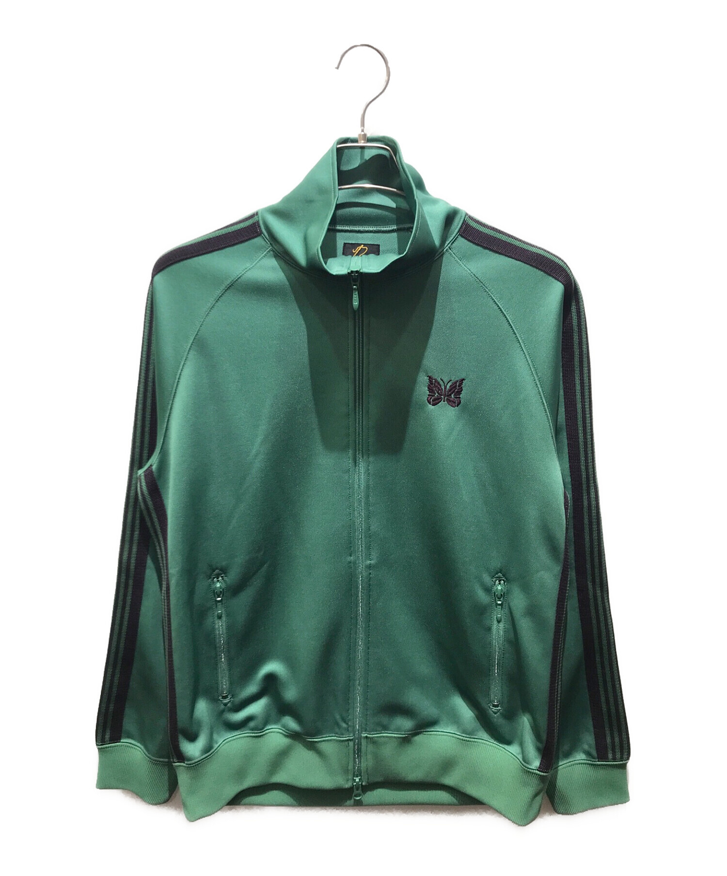 Needles (ニードルズ) Track Jacket - Poly Smooth　MR284 グリーン サイズ:M