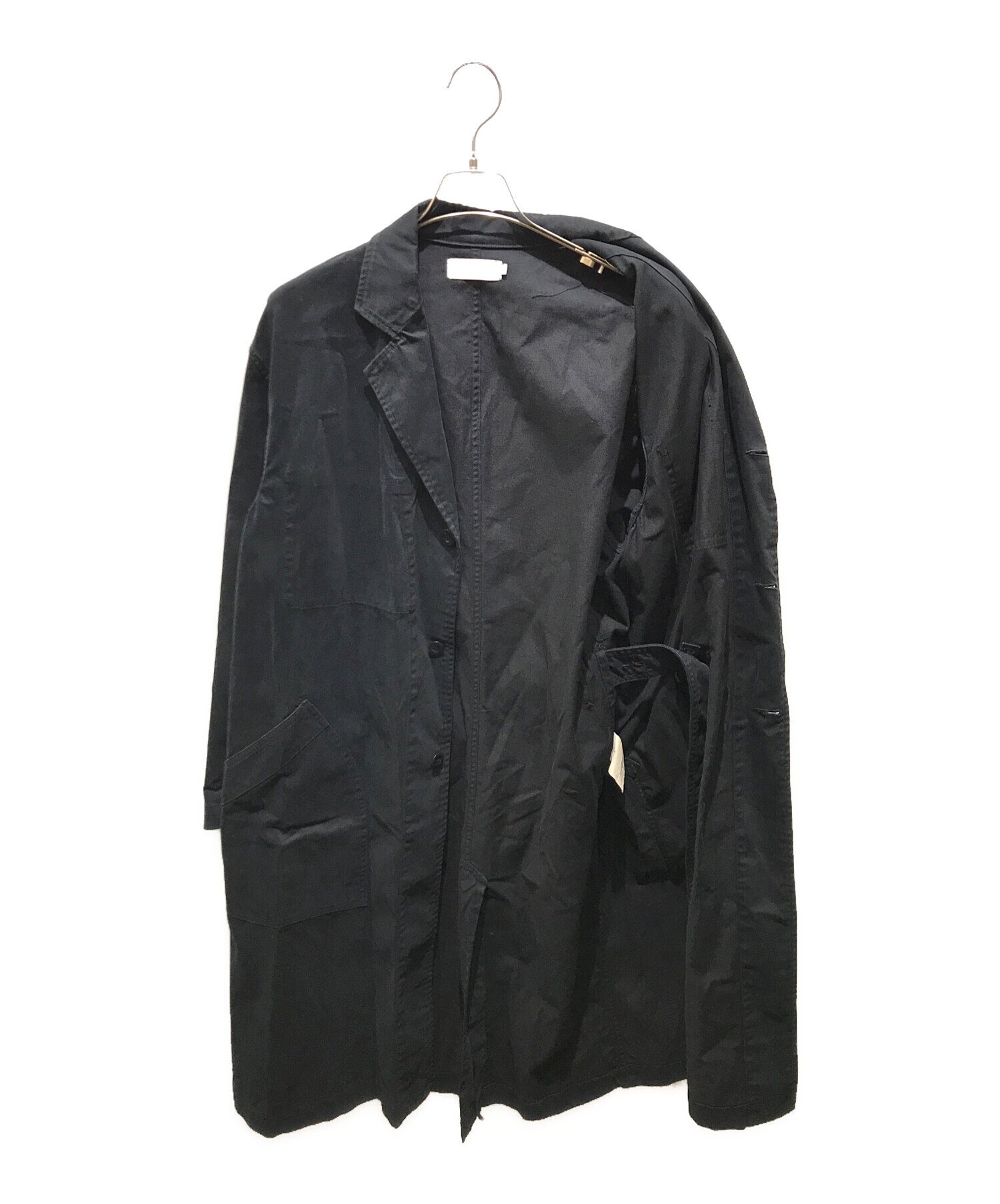 中古・古着通販】Graphpaper (グラフペーパー) Military Cloth Shop Coat GM201-10060B ネイビー サイズ: 2｜ブランド・古着通販 トレファク公式【TREFAC FASHION】スマホサイト