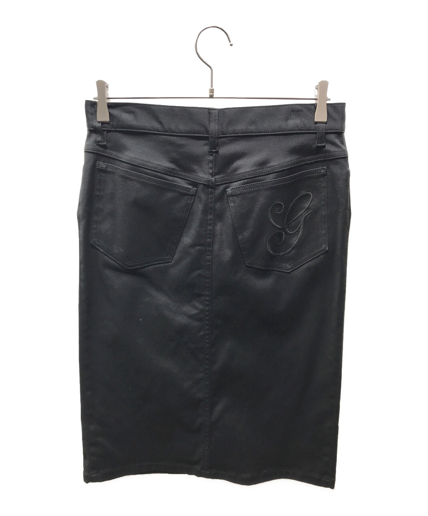 GUCCI (グッチ) タイトスカート　205-1387-7881 ブラック サイズ:40