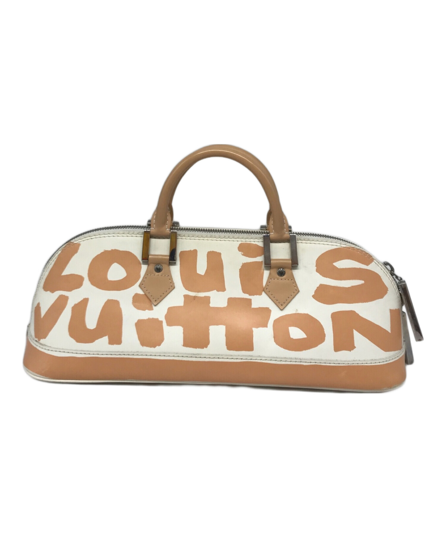 中古・古着通販】LOUIS VUITTON (ルイ ヴィトン) ハンドバッグ M92176 グラフィティ アルマ ホリゾンタル ホワイト×ベージュ｜ブランド・古着通販  トレファク公式【TREFAC FASHION】スマホサイト