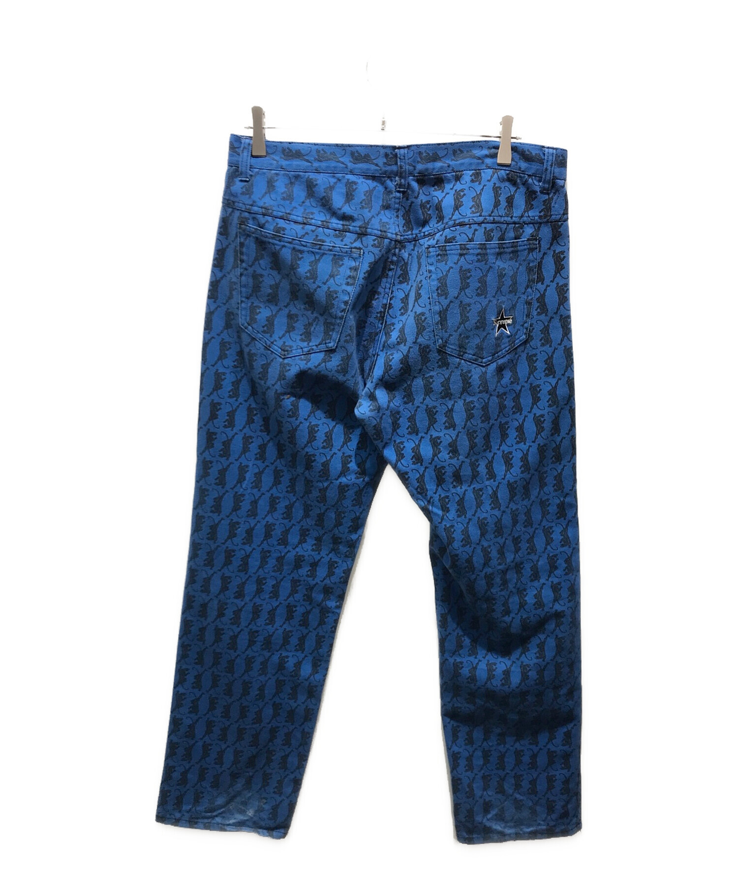 SUPREME (シュプリーム) Washed Regular Jeans　18AW ブルー サイズ:81cm(W32)