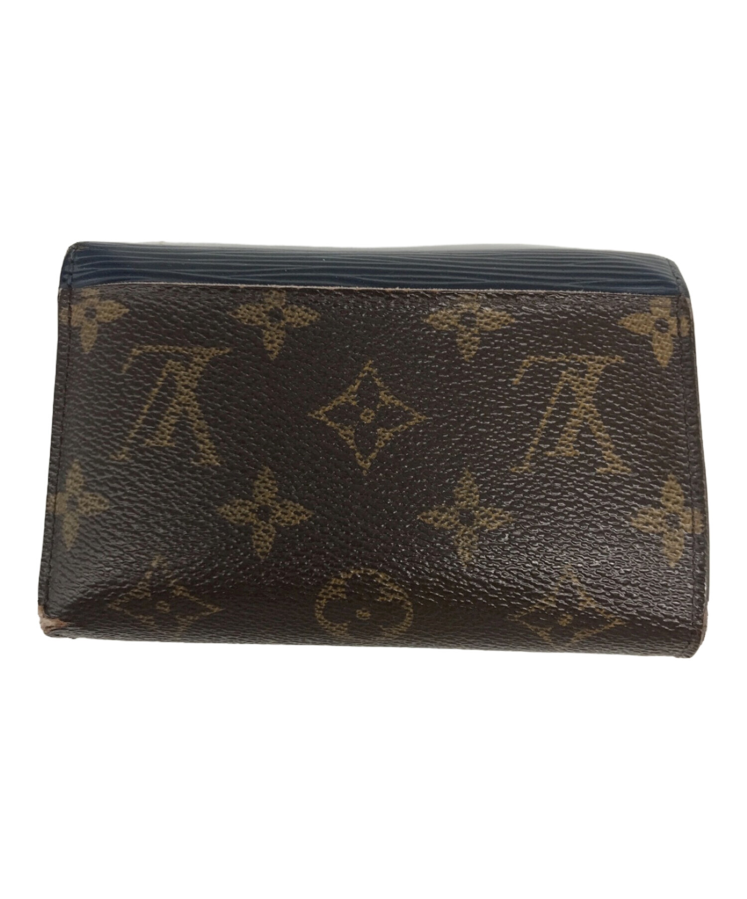 中古・古着通販】LOUIS VUITTON (ルイ ヴィトン) 3つ折り財布 M60496 ポルトフォイユ・マリールー コンパクト  アンディゴブルー｜ブランド・古着通販 トレファク公式【TREFAC FASHION】スマホサイト