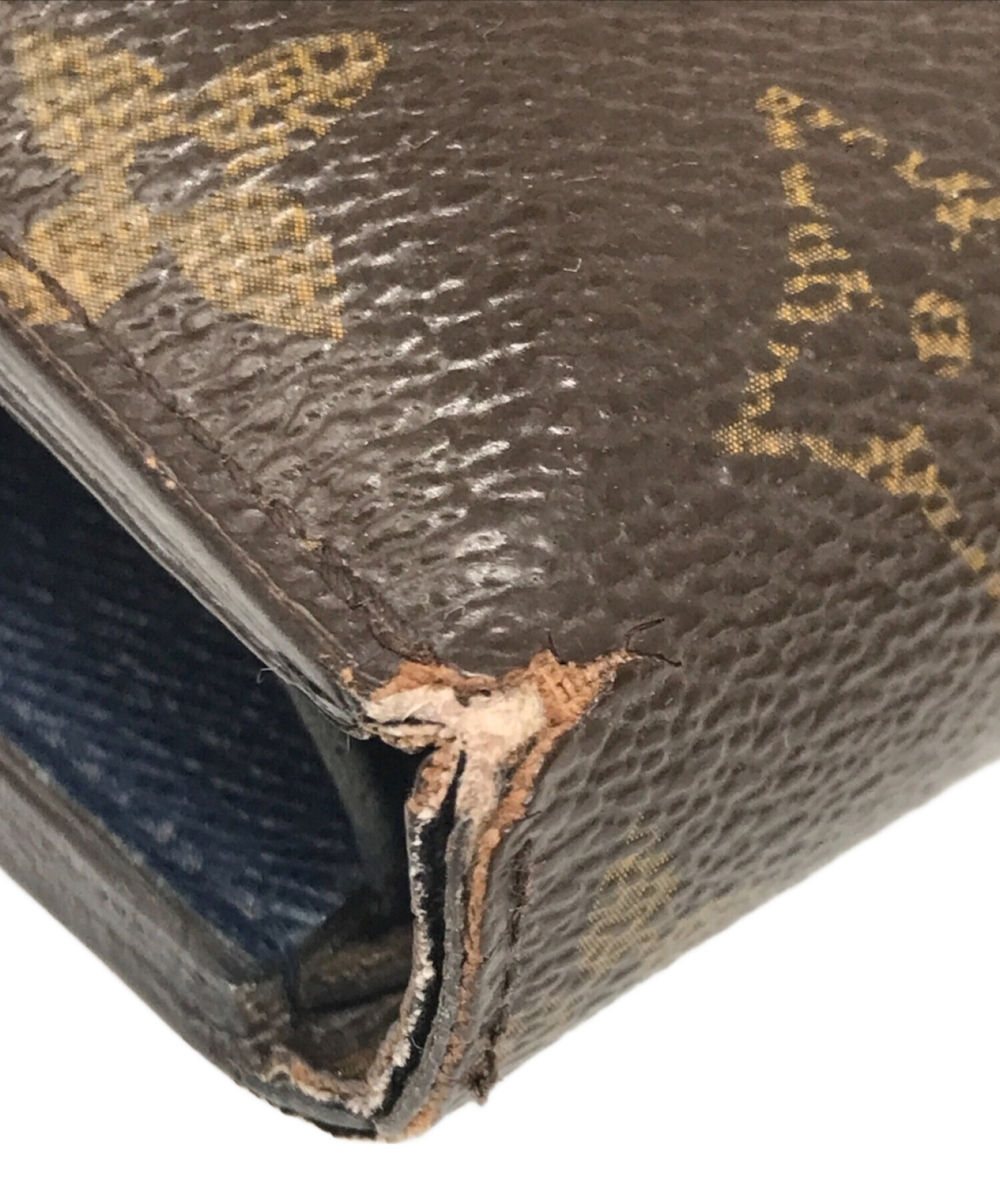 中古・古着通販】LOUIS VUITTON (ルイ ヴィトン) 3つ折り財布 M60496 ポルトフォイユ・マリールー コンパクト  アンディゴブルー｜ブランド・古着通販 トレファク公式【TREFAC FASHION】スマホサイト