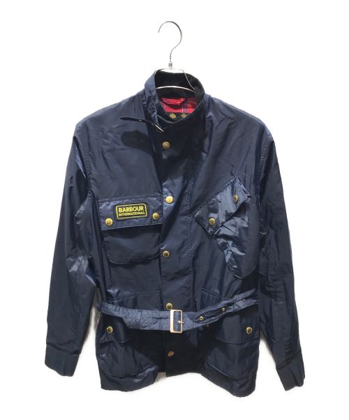 【中古・古着通販】Barbour (バブアー) NYLON INTERNATIONAL 1101022 ネイビー サイズ:S｜ブランド・古着通販  トレファク公式【TREFAC FASHION】スマホサイト