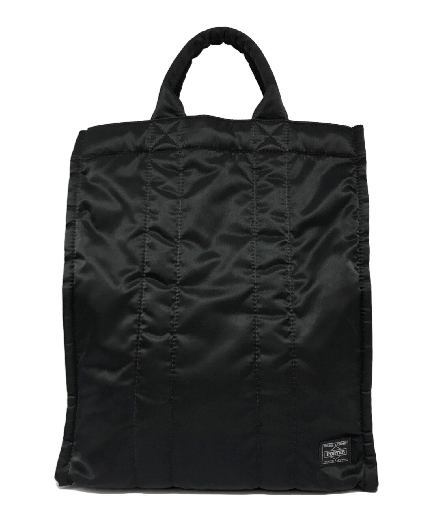 PORTER (ポーター) KAPTAIN SUNSHINE (キャプテンサンシャイン) STANDING TOTE BAG ブラック