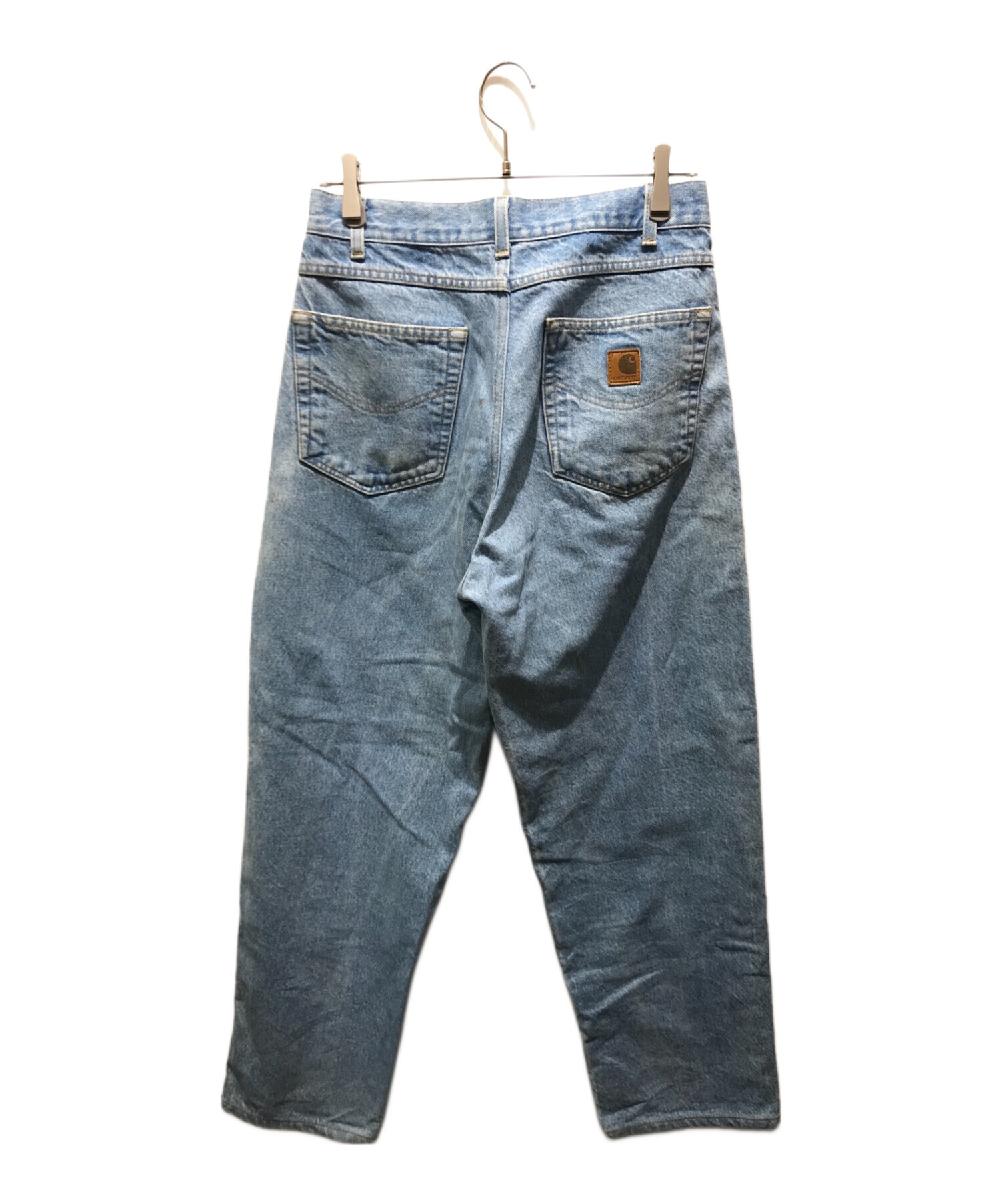 美品 カーハートJEAN 不味 リラックスフィット テーパードパンツ デニムパンツ