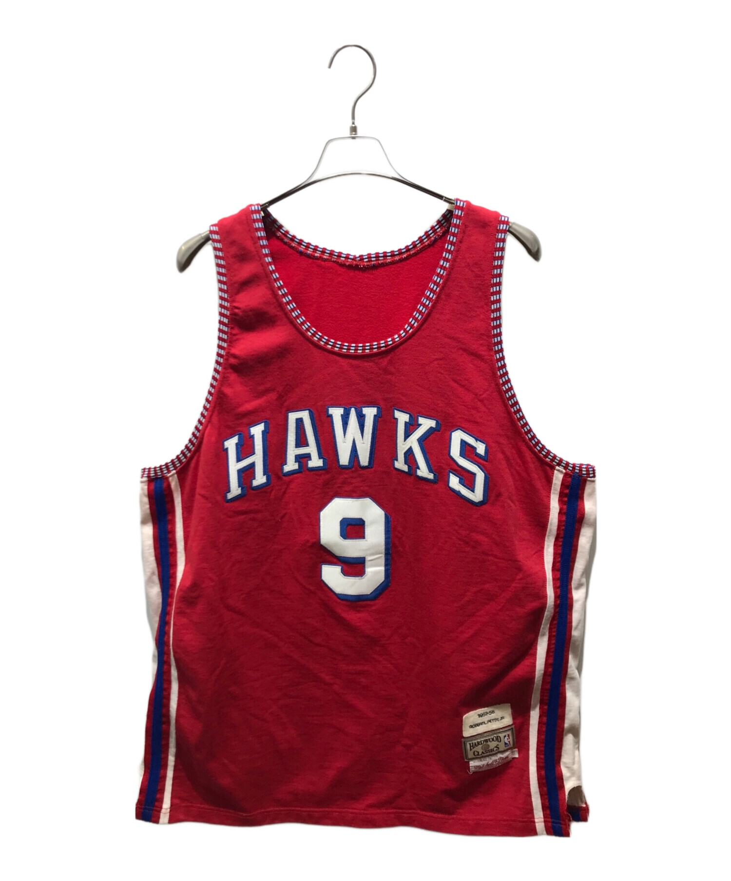 MITCHELL & NESS (ミッチェルアンドネス) ゲームシャツ レッド サイズ:48