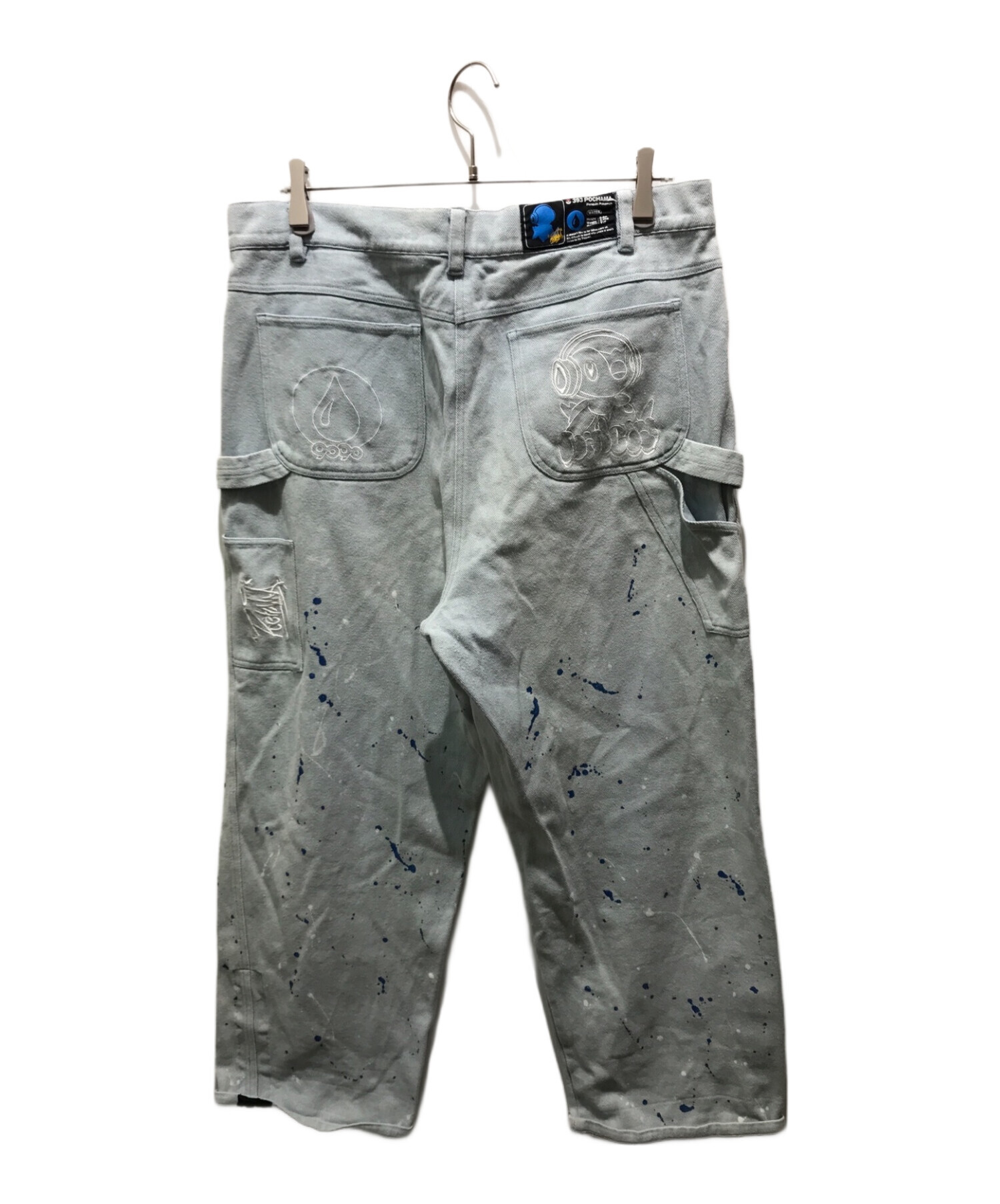 中古・古着通販】9090 (9090) POCHAMA×9090 PAINTER PANTS インディゴ サイズ:XL｜ブランド・古着通販  トレファク公式【TREFAC FASHION】スマホサイト