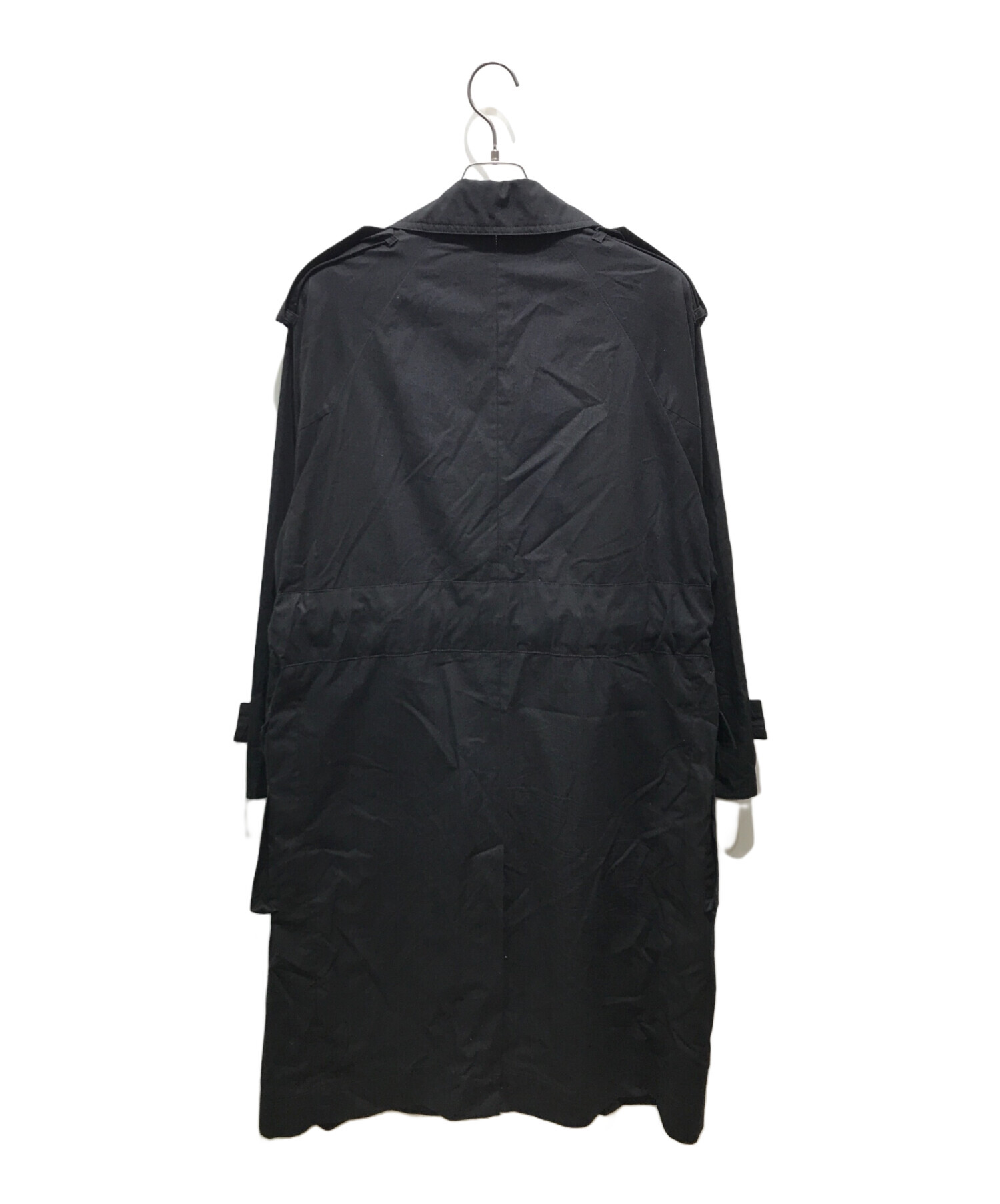 中古・古着通販】POSTELEGANT (ポステレガント) High Count Cotton Coat CO22S0002 ブラック  サイズ:L｜ブランド・古着通販 トレファク公式【TREFAC FASHION】スマホサイト