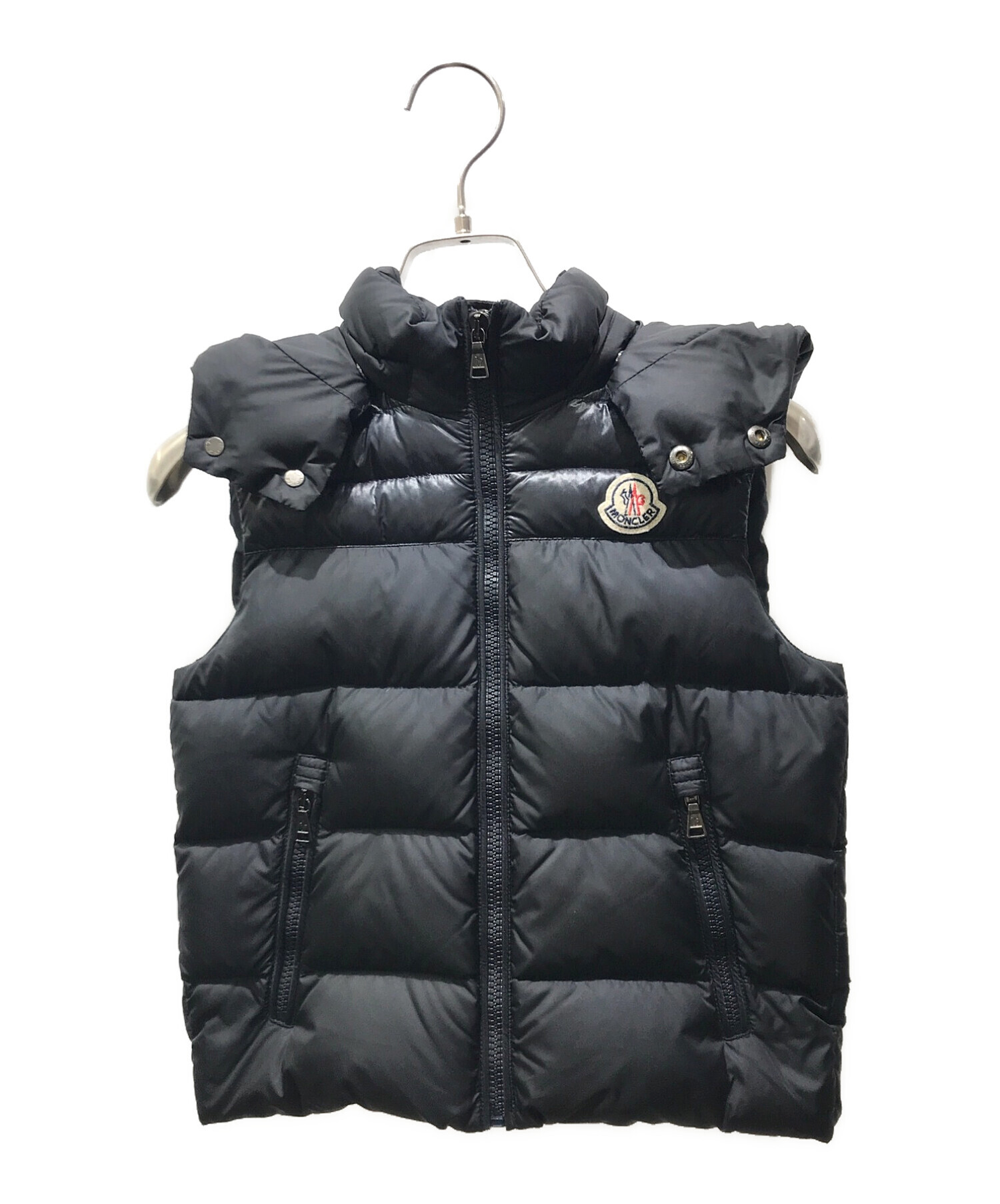 中古・古着通販】MONCLER (モンクレール) dupres gilet ダウンベスト B29544333185 ブラック  サイズ:130㎝｜ブランド・古着通販 トレファク公式【TREFAC FASHION】スマホサイト