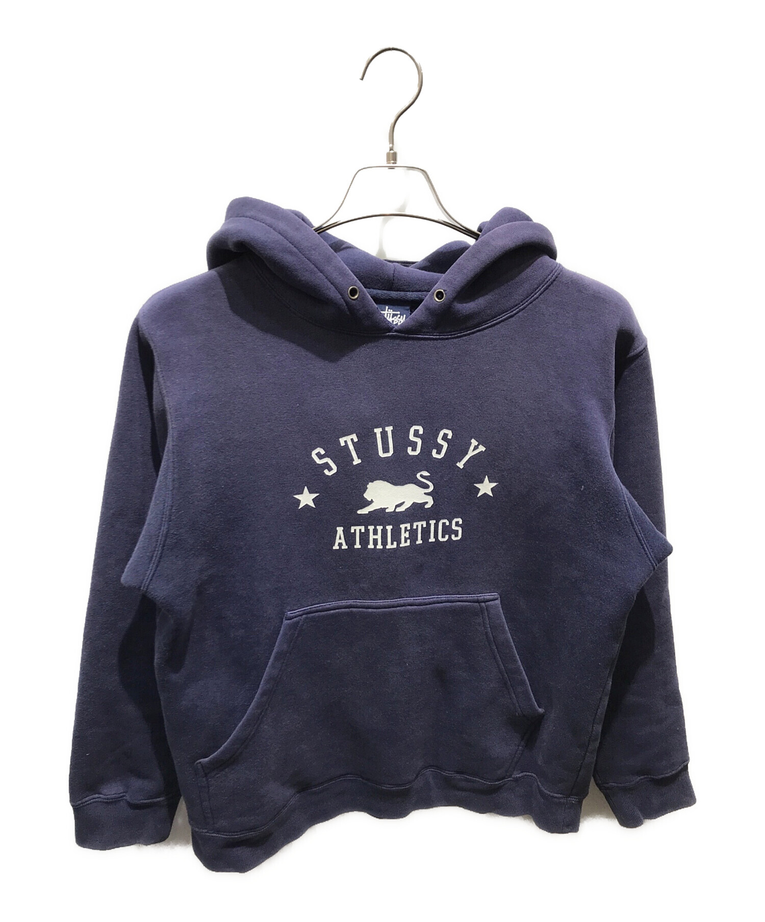 中古・古着通販】stussy (ステューシー) スウェットプルオーバーパーカー 90s 紺タグ ネイビー サイズ:XS｜ブランド・古着通販  トレファク公式【TREFAC FASHION】スマホサイト