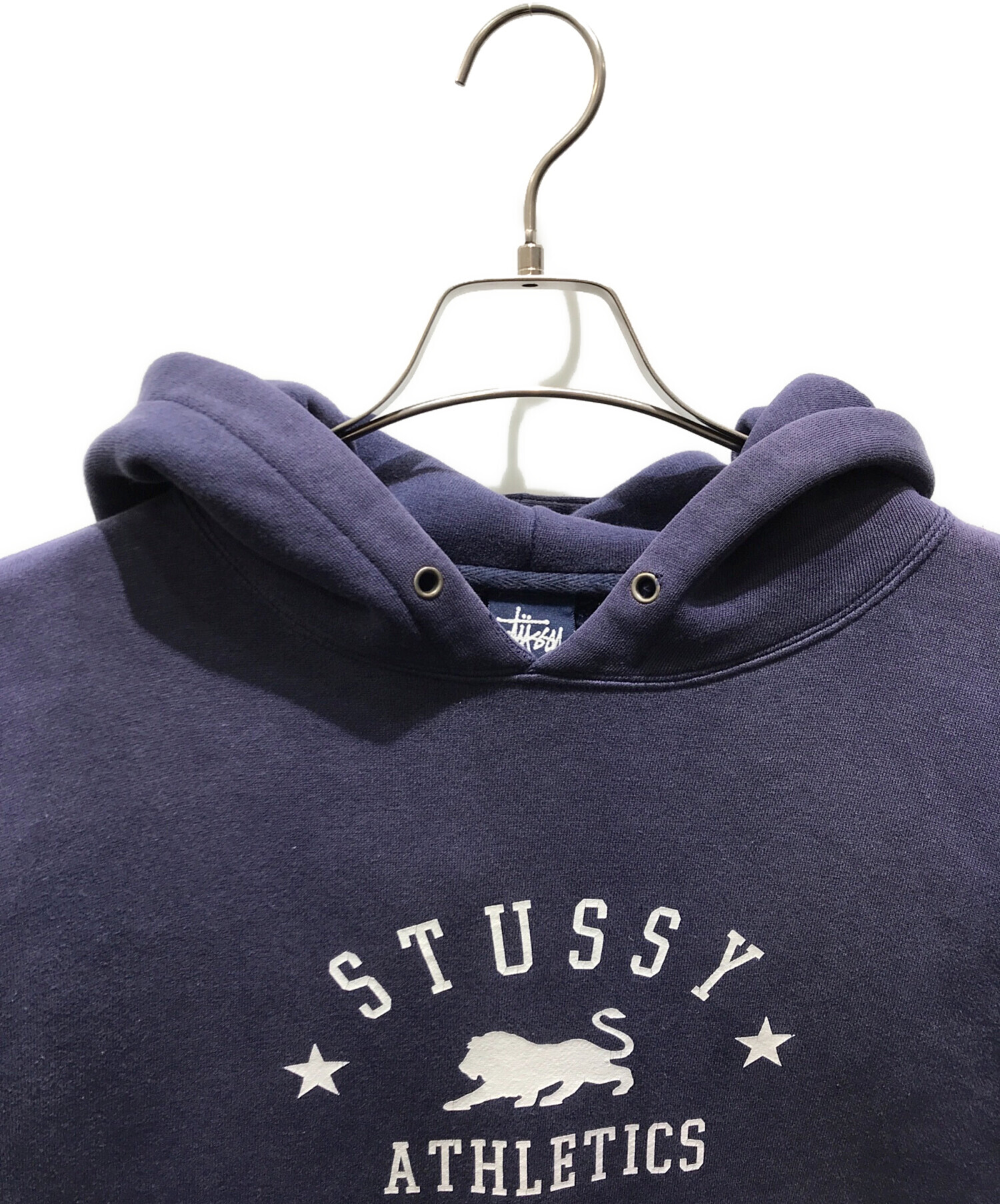 中古・古着通販】stussy (ステューシー) スウェットプルオーバーパーカー 90s 紺タグ ネイビー サイズ:XS｜ブランド・古着通販  トレファク公式【TREFAC FASHION】スマホサイト