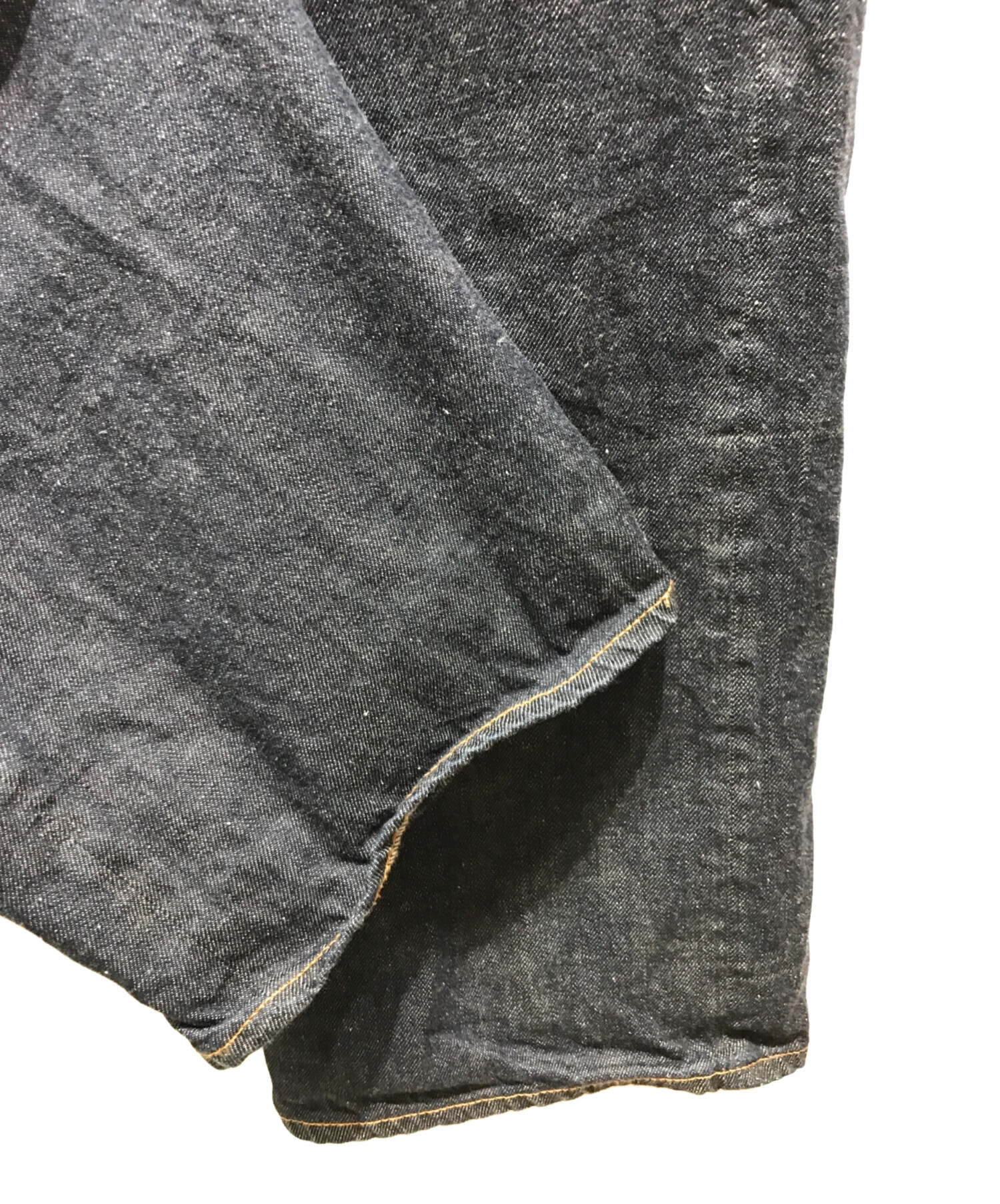 中古・古着通販】gold (ゴールド) RECYCLED WASTE SUVIN COTTON YARN 11oz. DENIM 5POCKET  WIDE PANTS 東洋エンタープライズ GL42320 インディゴ サイズ:XL｜ブランド・古着通販 トレファク公式【TREFAC  FASHION】スマホサイト