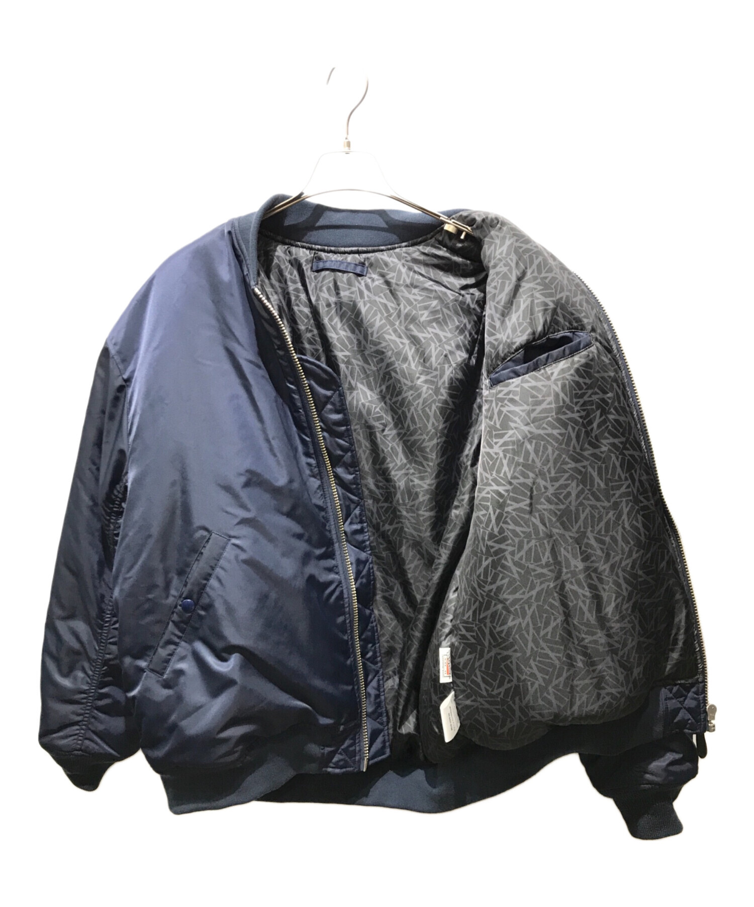 THE BONEZ (ザボーンズ) MA-1 JACKET　 3rd Edition ネイビー サイズ:4