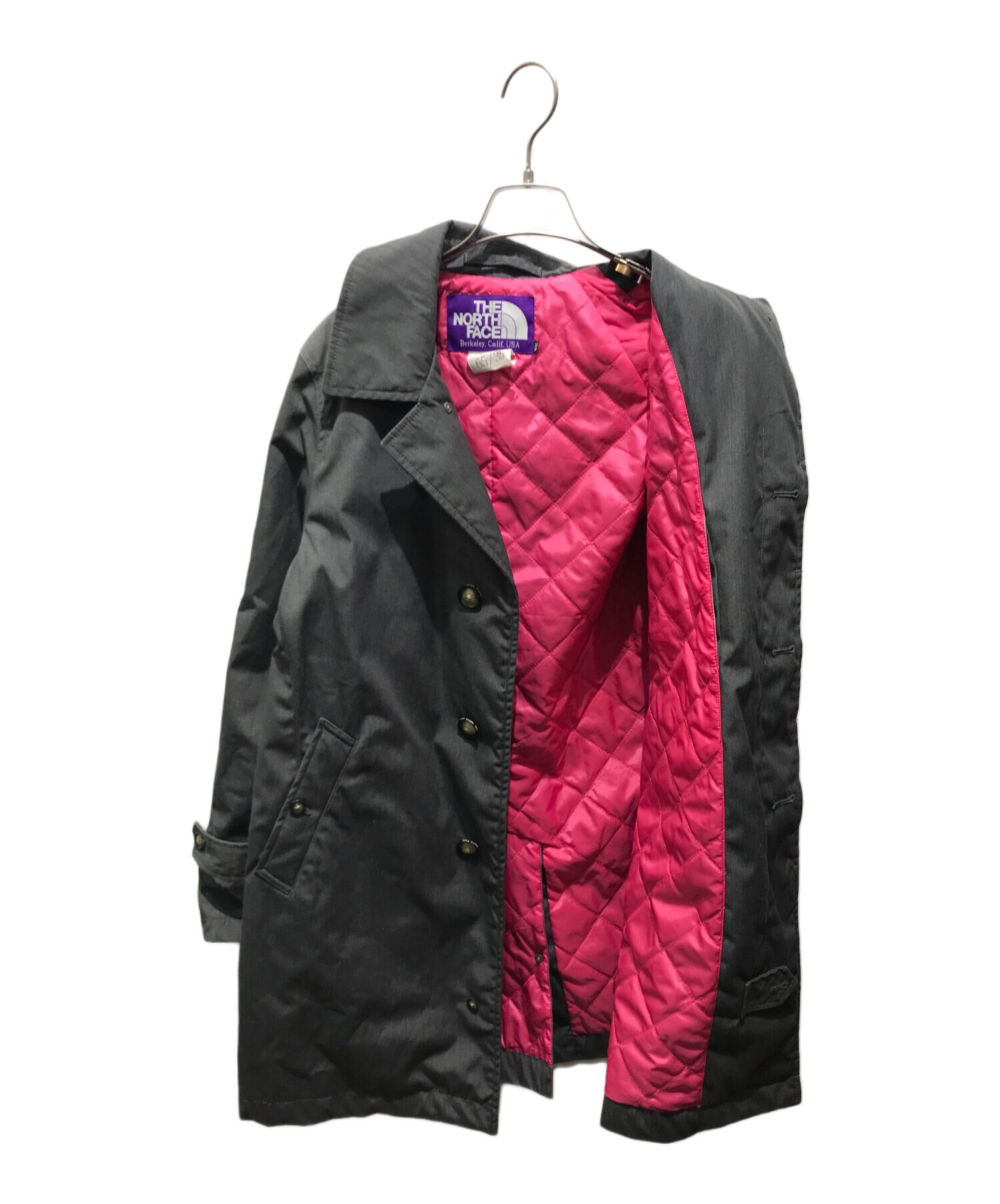 中古・古着通販】THE NORTHFACE PURPLELABEL (ザ・ノースフェイス パープルレーベル) プリマロフトステンカラーコート  NY2468N グレー サイズ:Ｍ｜ブランド・古着通販 トレファク公式【TREFAC FASHION】スマホサイト