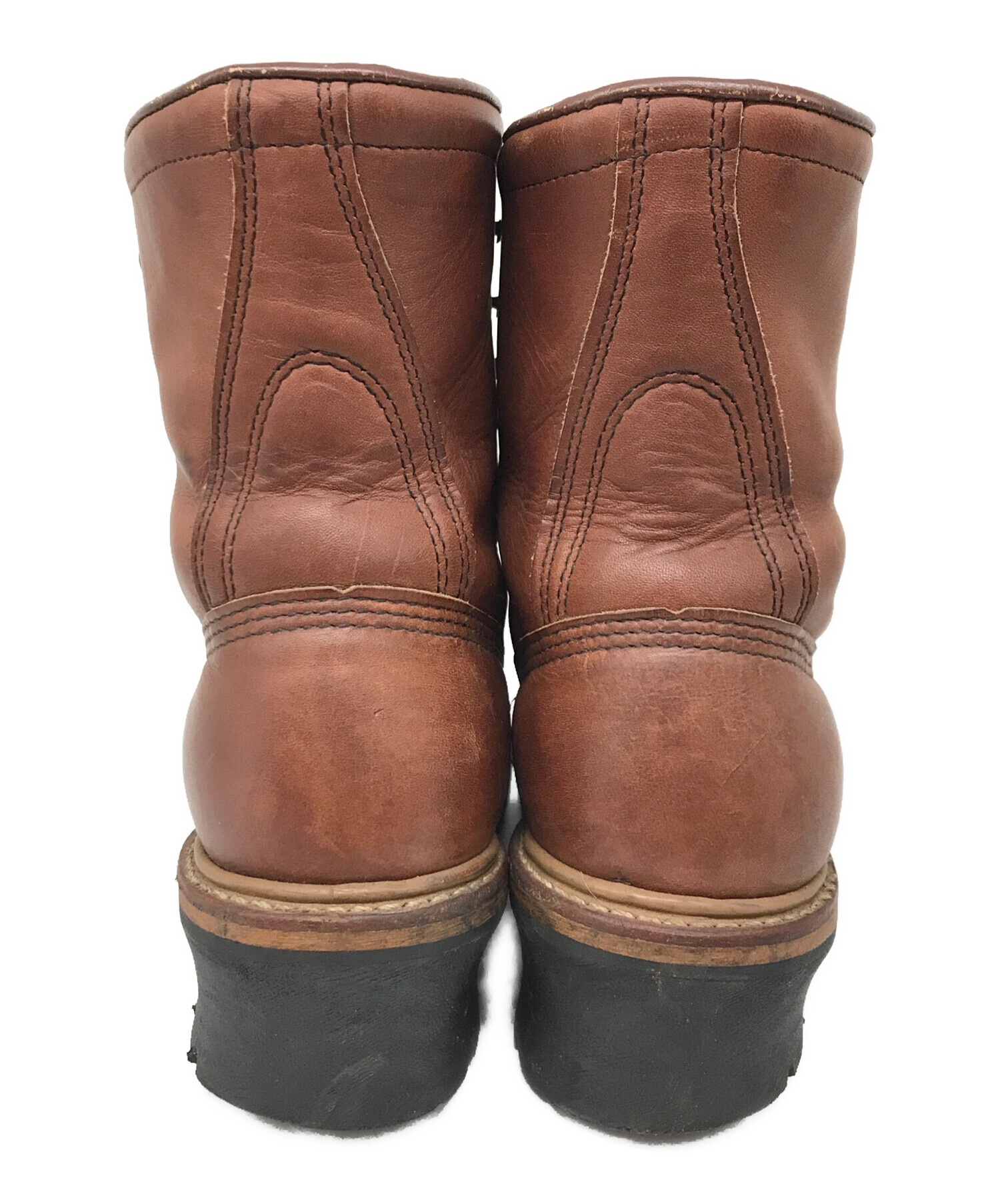 中古・古着通販】RED WING (レッドウィング) ロガーブーツ ANSI Z41 PT91 ブラウン サイズ:7.5｜ブランド・古着通販  トレファク公式【TREFAC FASHION】スマホサイト