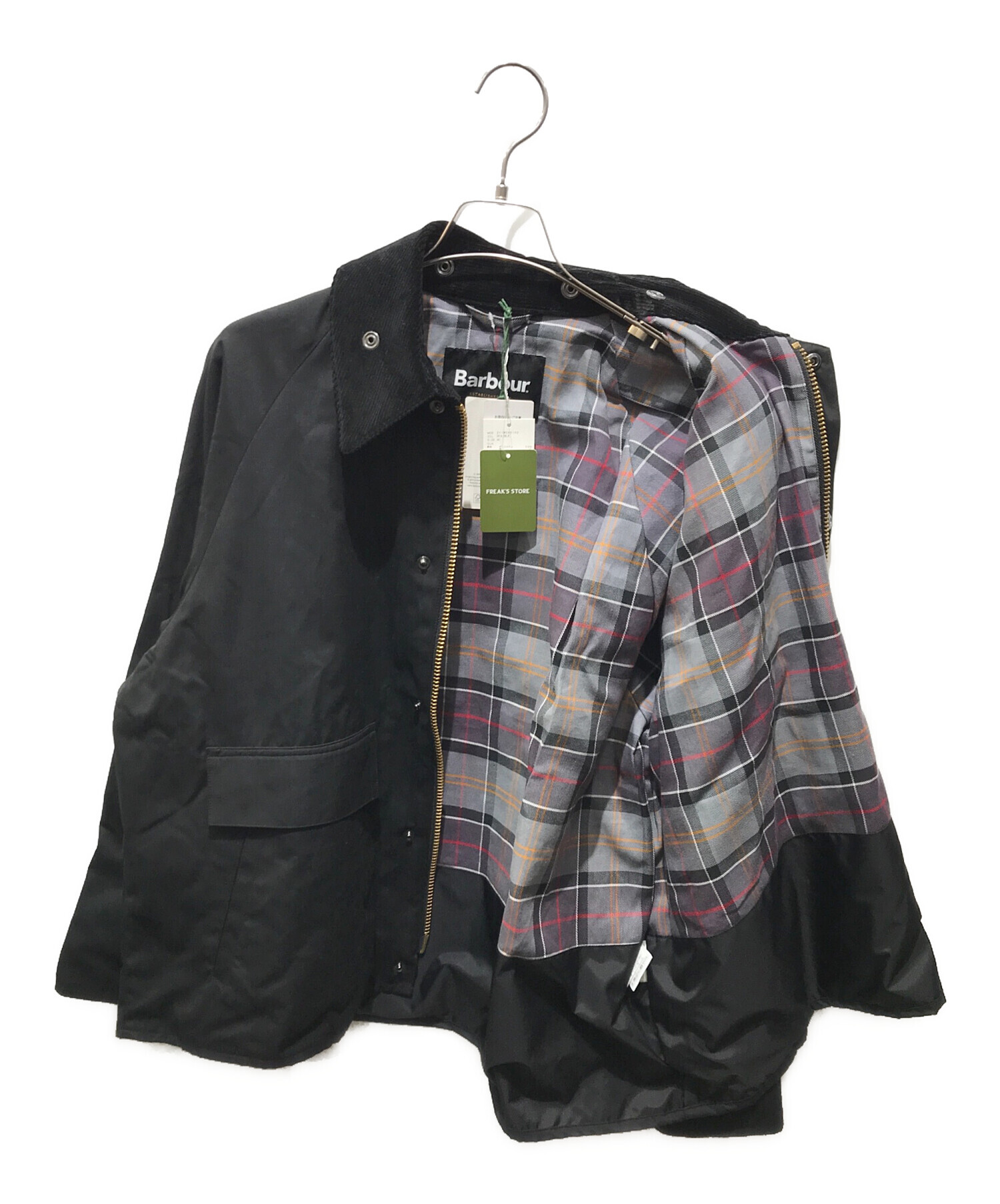 【中古・古着通販】Barbour (バブアー) FREAK'S STORE (フリークスストア) 別注ショートジャケット 241MCAS102  Borrowdale ブラック サイズ:40 未使用品｜ブランド・古着通販 トレファク公式【TREFAC FASHION】スマホサイト