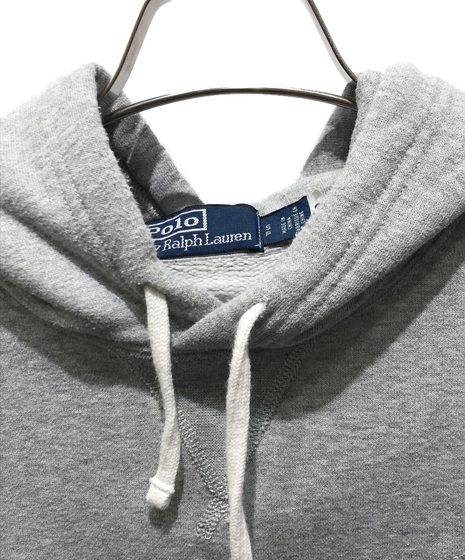 中古・古着通販】POLO RALPH LAUREN (ポロ・ラルフローレン) Ron Herman (ロンハーマン) Logo Sweat Hoodie  71089132001 グレー サイズ:S｜ブランド・古着通販 トレファク公式【TREFAC FASHION】スマホサイト