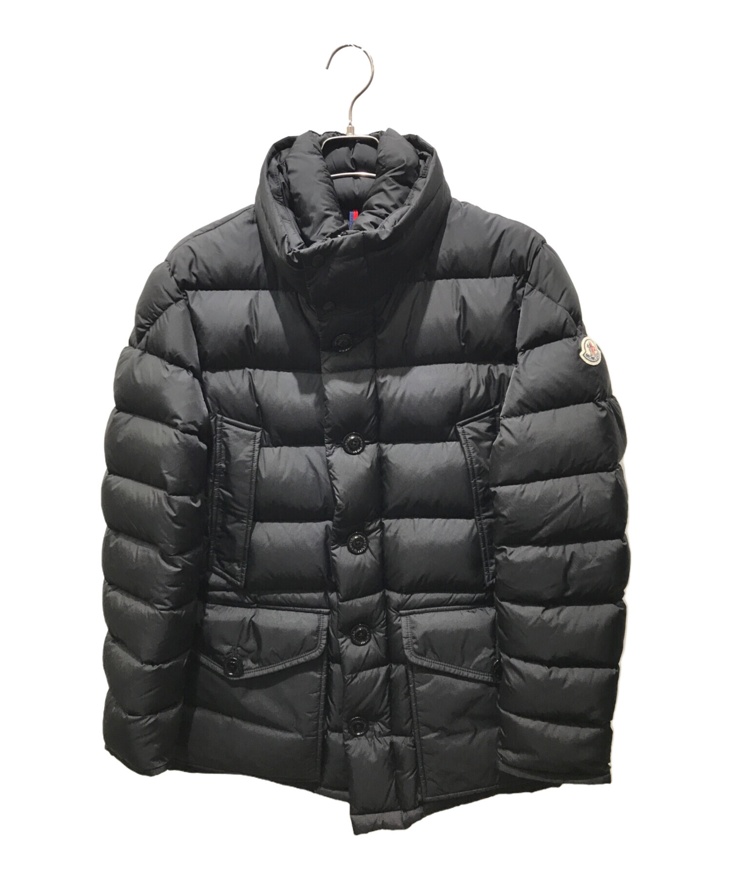 中古・古着通販】MONCLER (モンクレール) CLUNY ダウンジャケット B20914138025 68352 並行品 ブラック  サイズ:3｜ブランド・古着通販 トレファク公式【TREFAC FASHION】スマホサイト