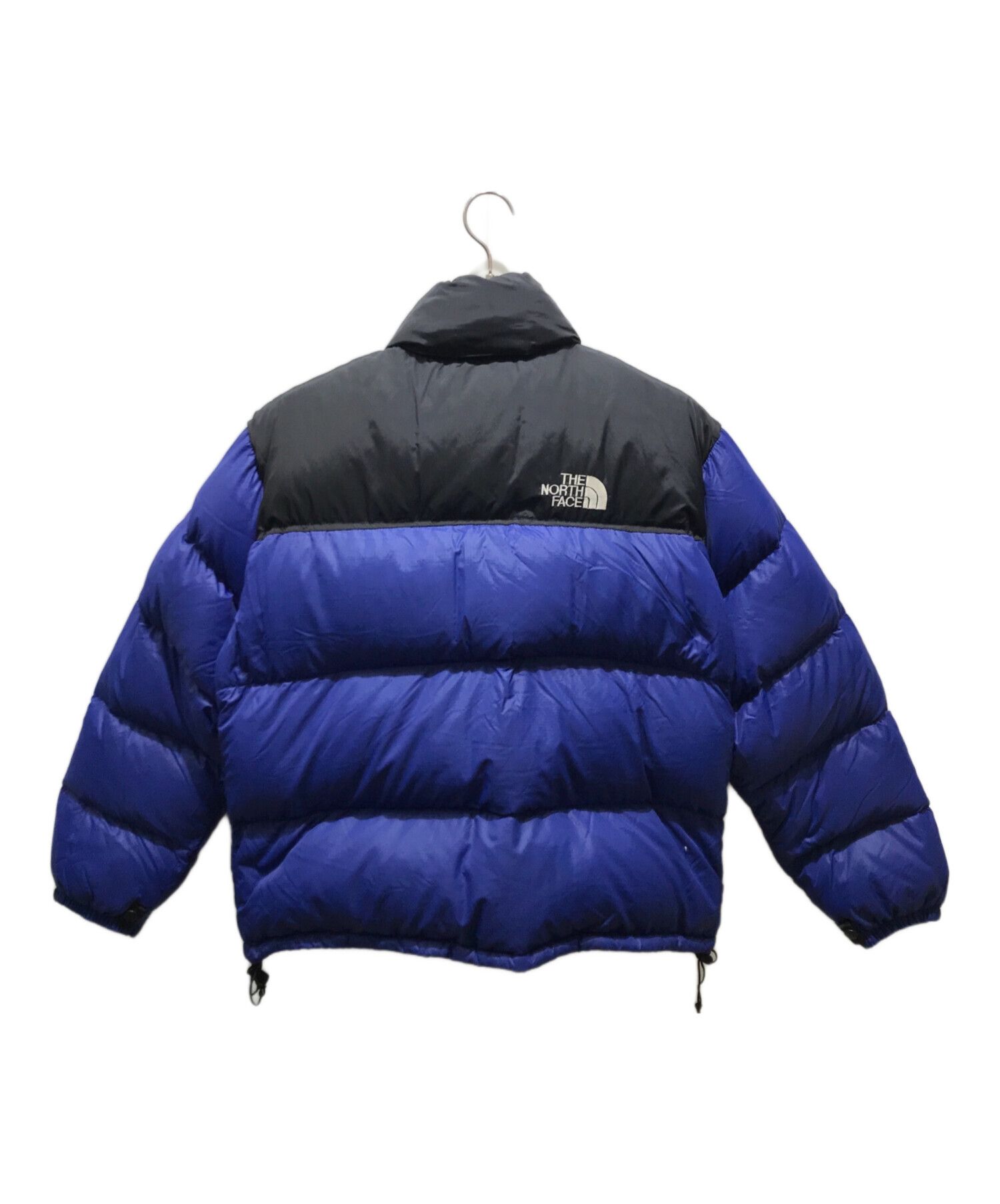 THE NORTH FACE (ザ ノース フェイス) ダウンジャケット ブルー×ブラック サイズ:L