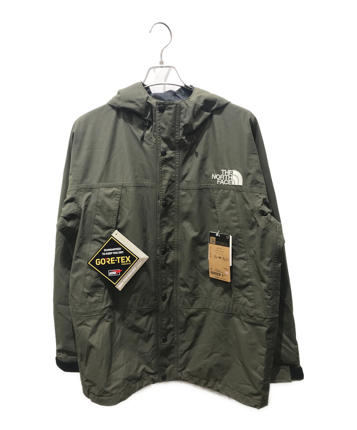 中古・古着通販】THE NORTH FACE (ザ ノース フェイス) Mountain Light Jacket NP11834 ニュートープ2  （オリーブ） サイズ:XL 未使用品｜ブランド・古着通販 トレファク公式【TREFAC FASHION】スマホサイト