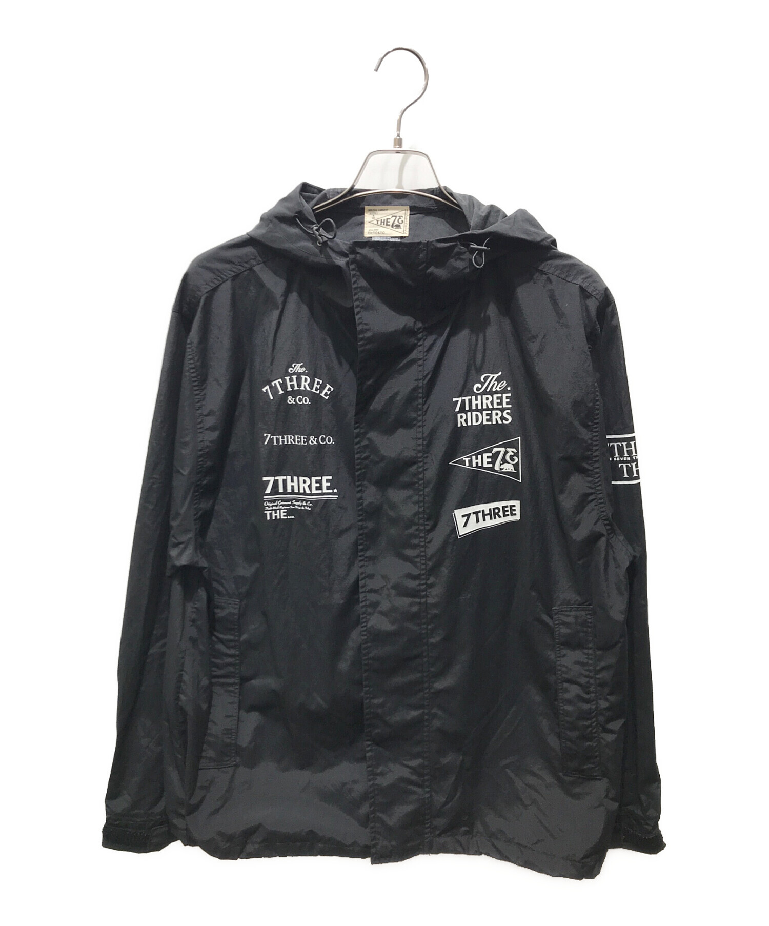 中古・古着通販】7THREE (セブンスリー) REARVIEW FULL ZIP HOODIE NT12442 ブラック  サイズ:M｜ブランド・古着通販 トレファク公式【TREFAC FASHION】スマホサイト