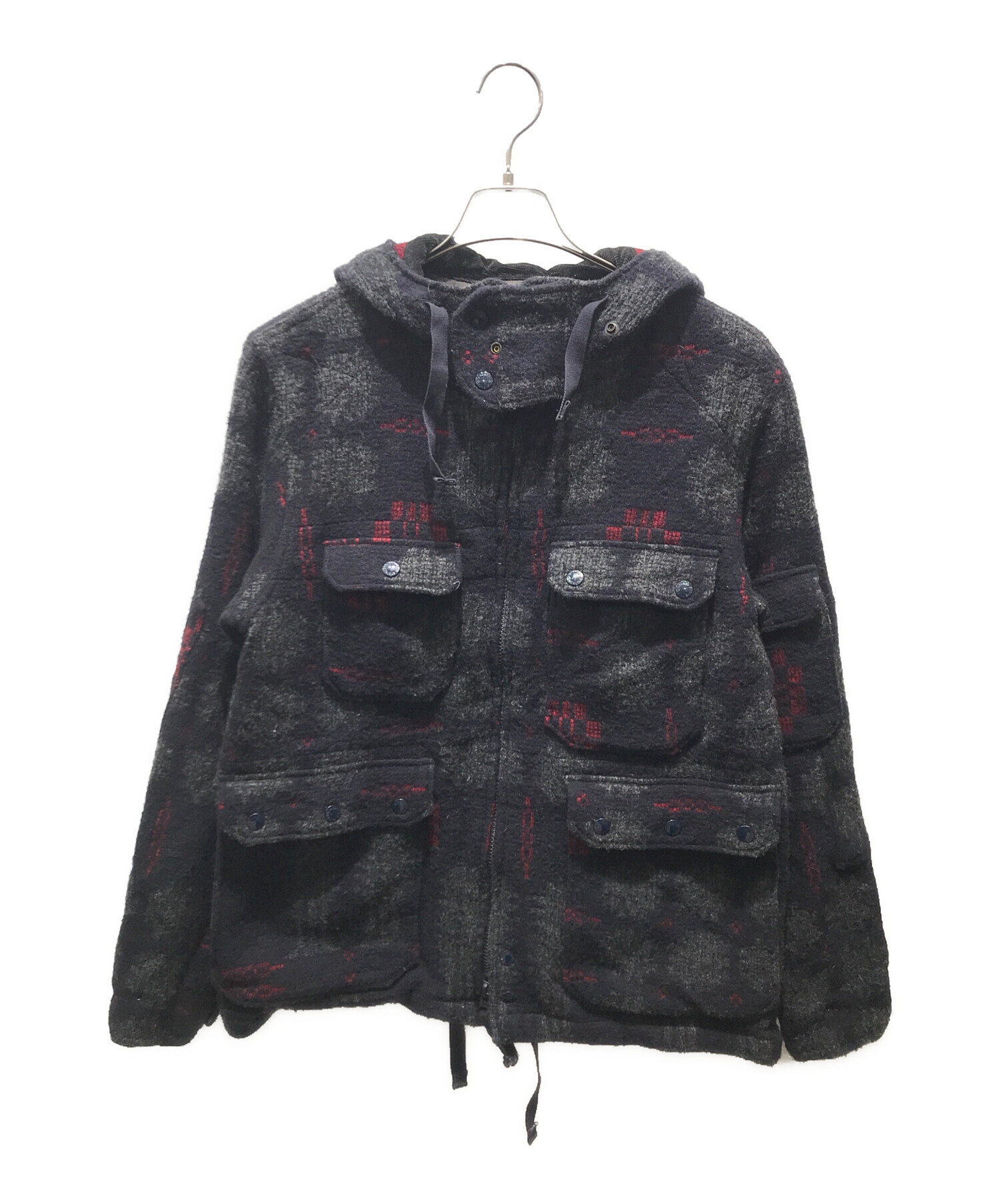 中古・古着通販】Engineered Garments (エンジニアド ガーメンツ) CRUISER PARKA WOOL BLANKET ネイビー  サイズ:M｜ブランド・古着通販 トレファク公式【TREFAC FASHION】スマホサイト