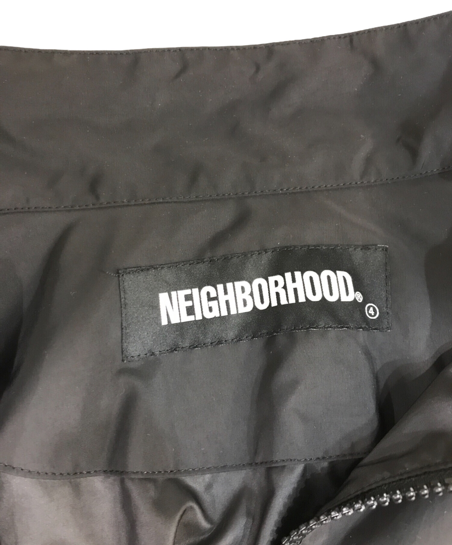 中古・古着通販】NEIGHBORHOOD (ネイバーフッド) ANORAK E-JK 221TSNH-JKM03 ブラック サイズ:L｜ブランド・古着通販  トレファク公式【TREFAC FASHION】スマホサイト