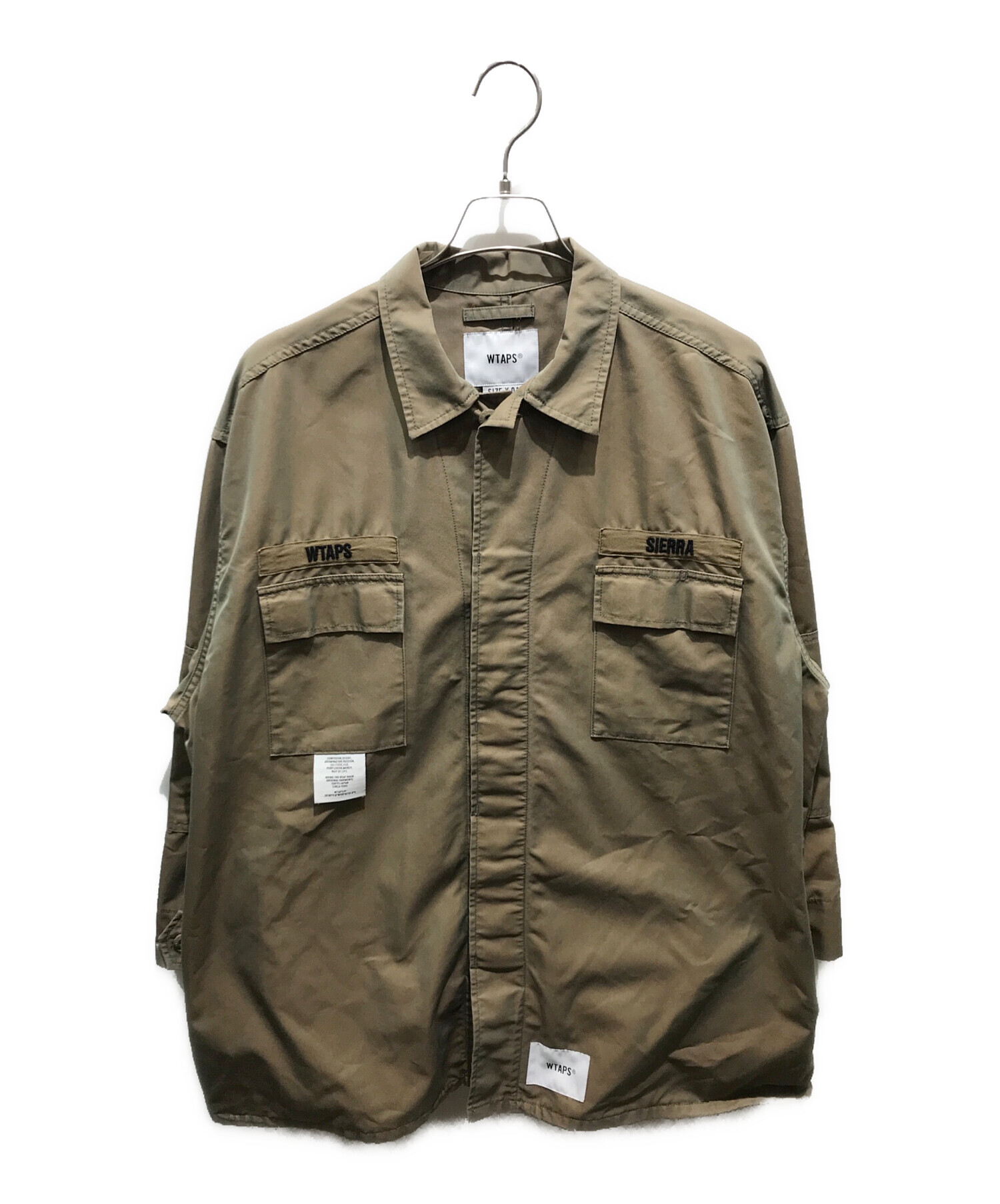 中古・古着通販】WTAPS (ダブルタップス) GUARDIAN JACKET 201WVDT-JKM04 20SS カーキ  サイズ:X01｜ブランド・古着通販 トレファク公式【TREFAC FASHION】スマホサイト