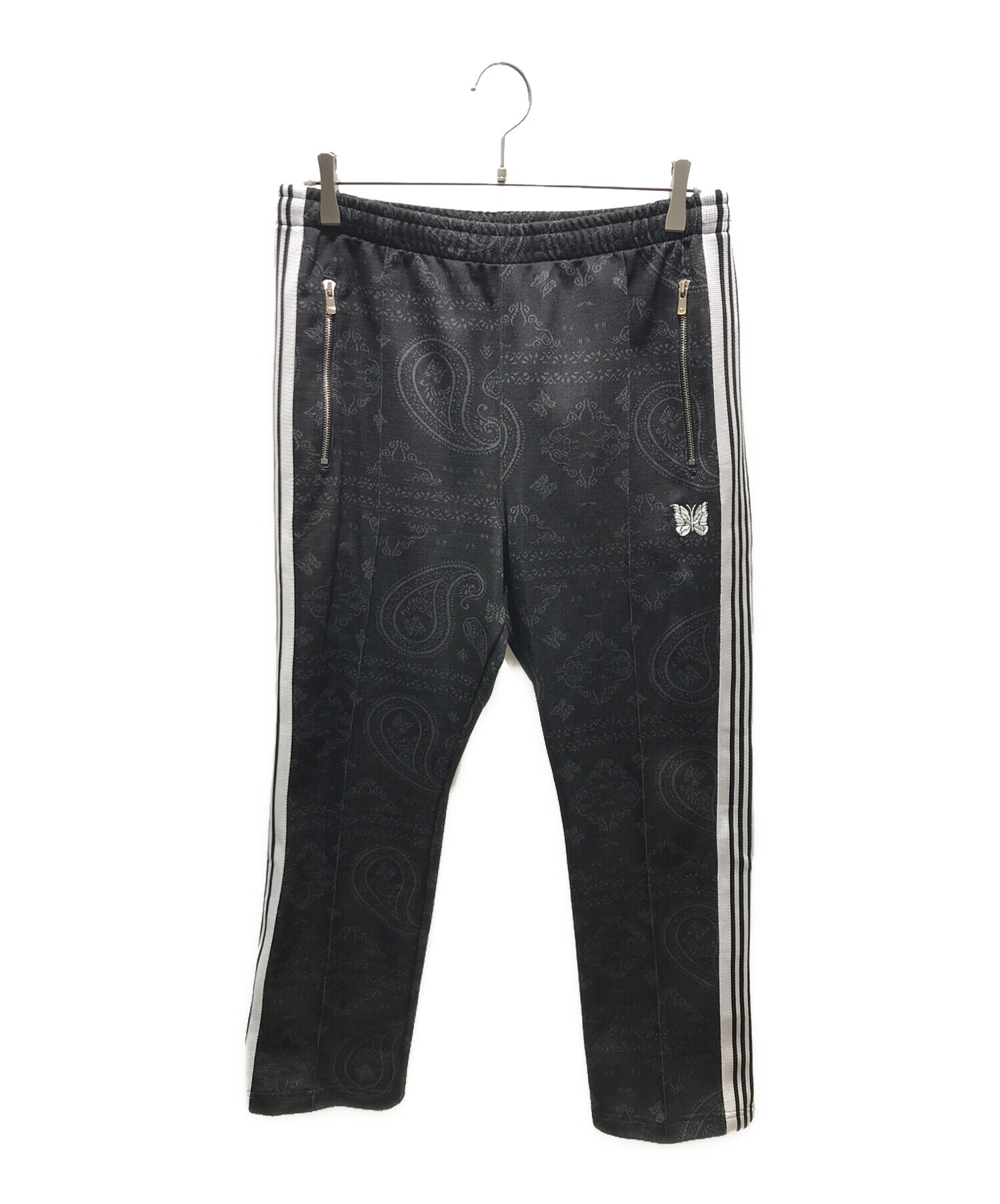 中古・古着通販】Needles (ニードルズ) nubian (ヌビアン) 別注Narrow Track Pants ブラック サイズ:M｜ブランド・古着通販  トレファク公式【TREFAC FASHION】スマホサイト