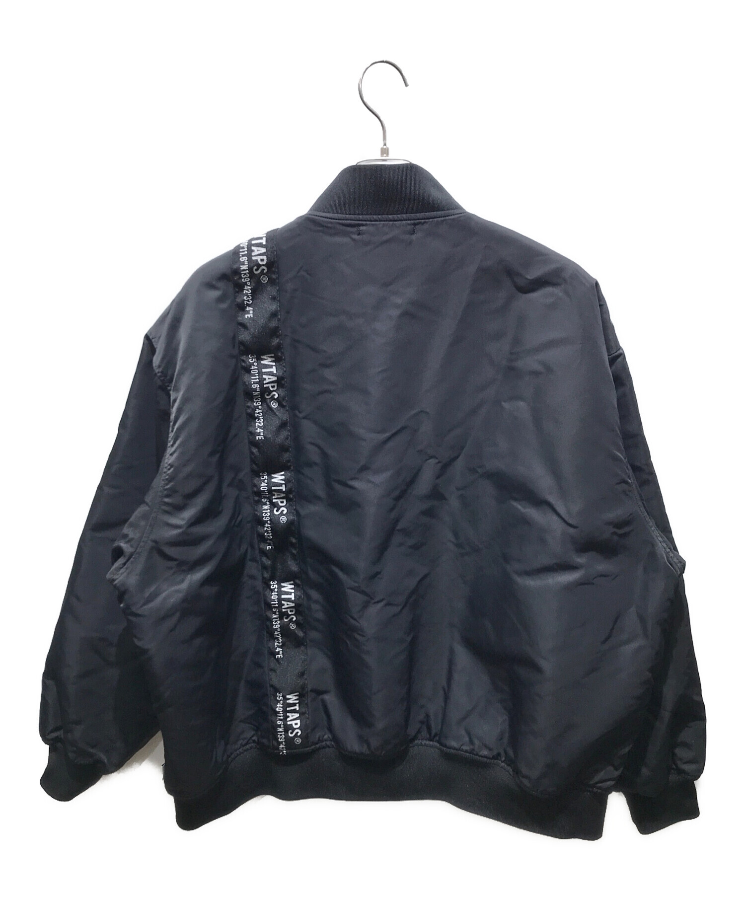 中古・古着通販】WTAPS (ダブルタップス) TEAM / JACKET / NYLON. TWILL. UT813 222TQDT-JKM01  ブラック サイズ: X 04｜ブランド・古着通販 トレファク公式【TREFAC FASHION】スマホサイト