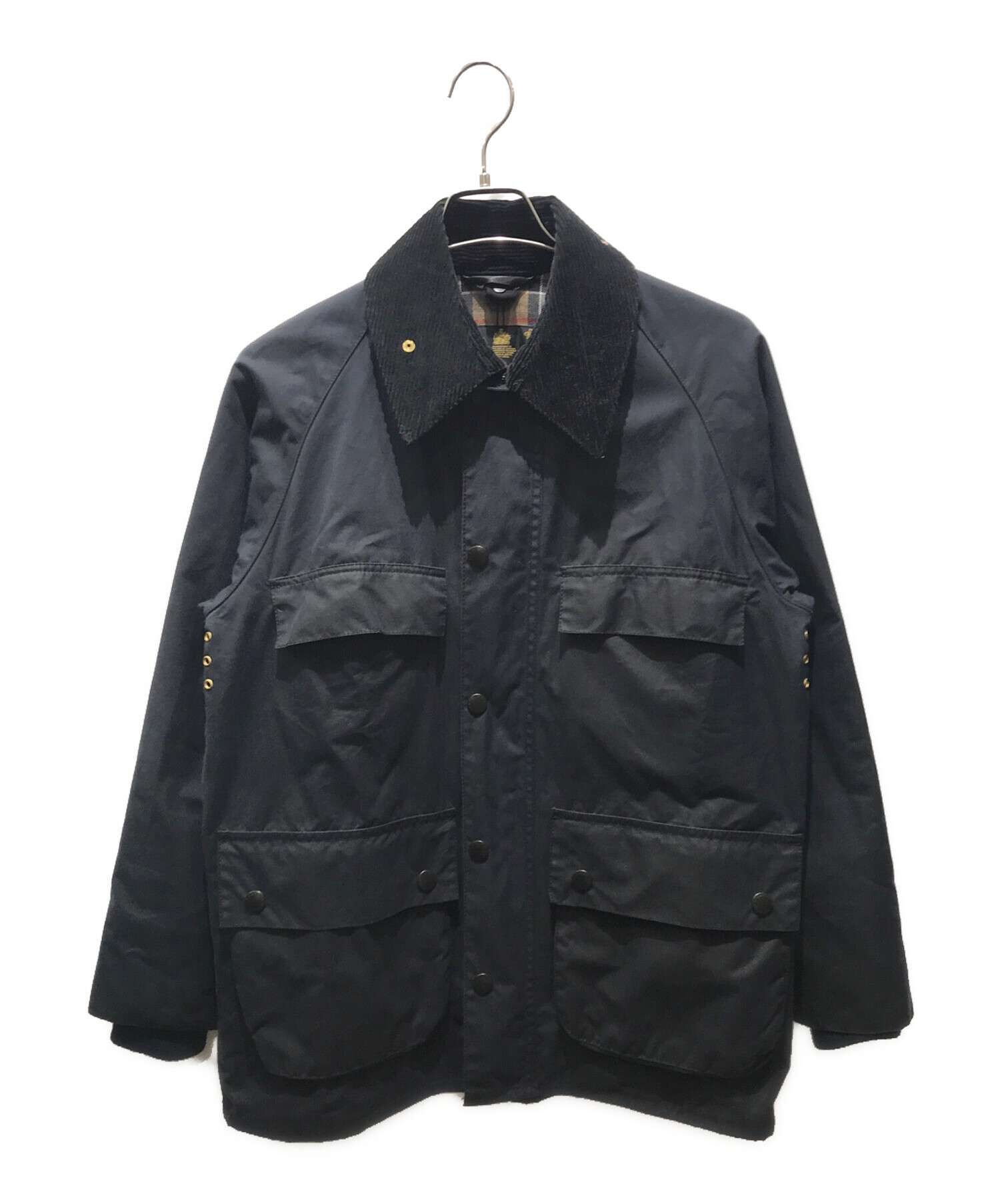 Barbour (バブアー) BEDALE ORIGINAL WAXED COTTON ブラック サイズ:36