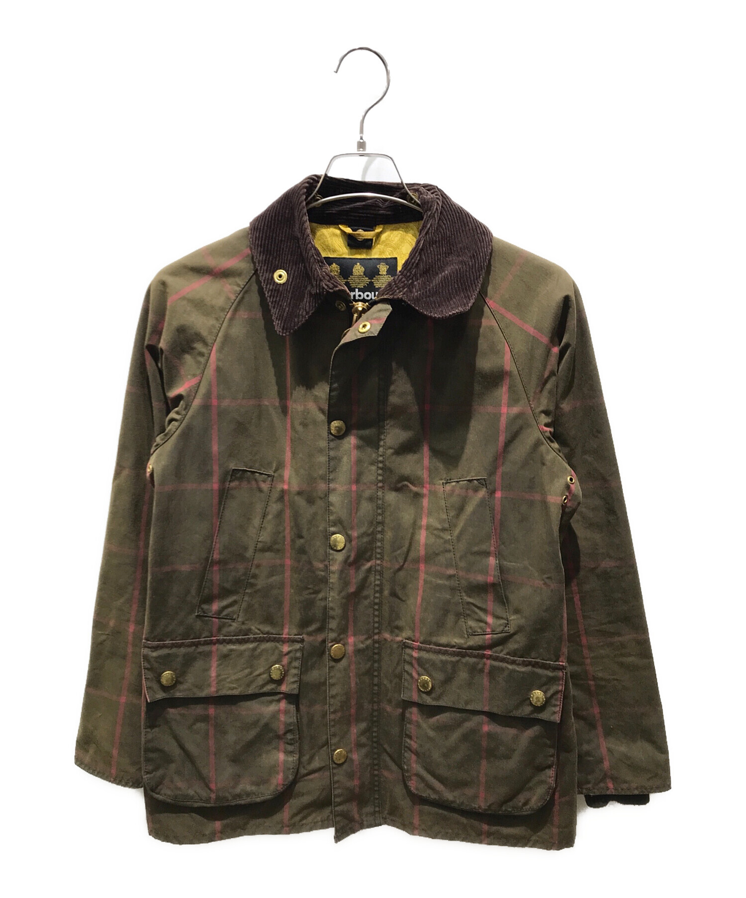 中古・古着通販】Barbour (バブアー) SL BEDALE WINDOW PANE CHECK MWX0584OL71 代理店無し カーキ  サイズ:36｜ブランド・古着通販 トレファク公式【TREFAC FASHION】スマホサイト