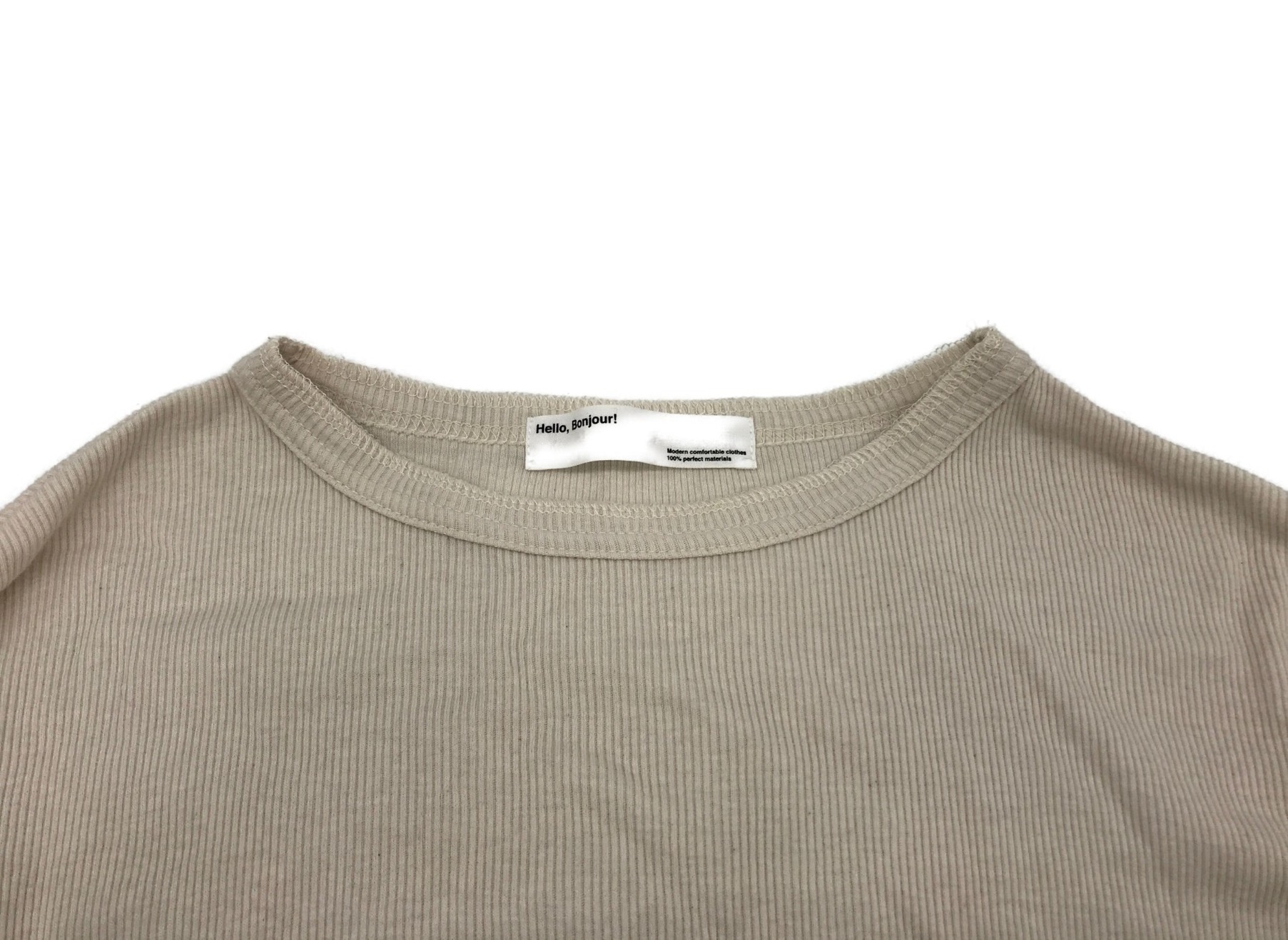 中古・古着通販】L'appartement (アパルトモン) Rib L/S T-sh