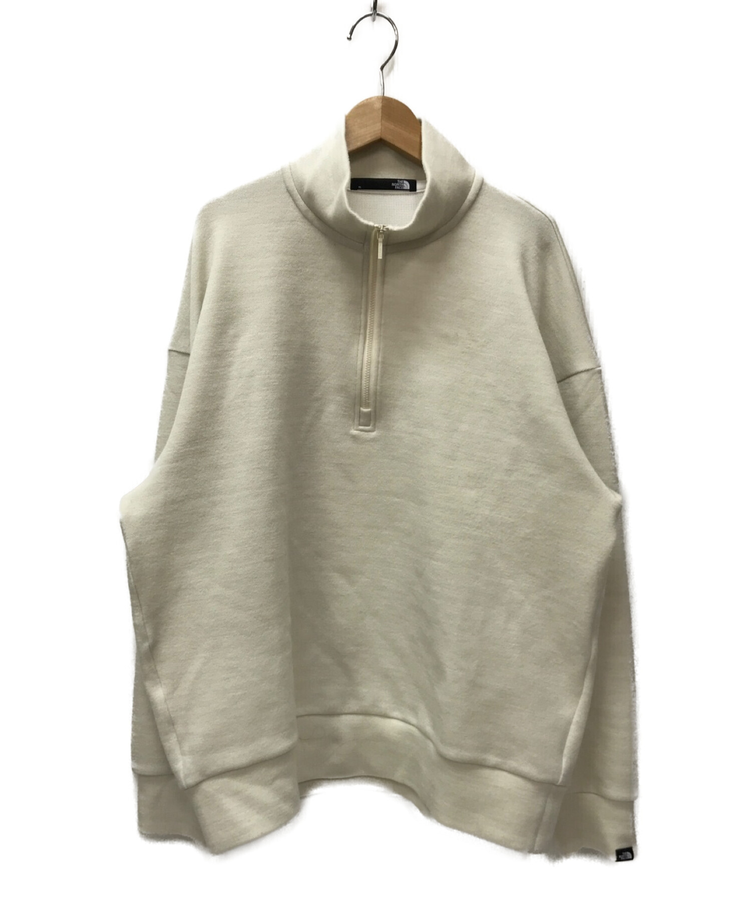 THE NORTH FACE (ザ ノース フェイス) Cozy Light Half Zip/コージーライトハーフジップ アイボリー サイズ:XL