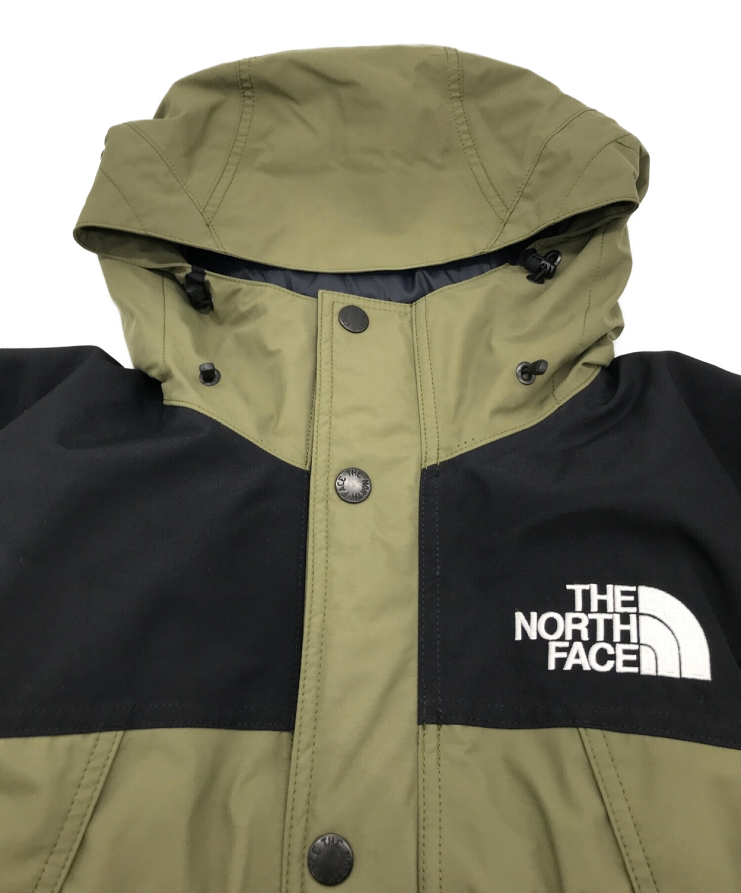 THE NORTH FACE (ザ ノース フェイス) Mountain Down Jacket/マウンテンダウンジャケット バートンオーリーブ  サイズ:SIZE S