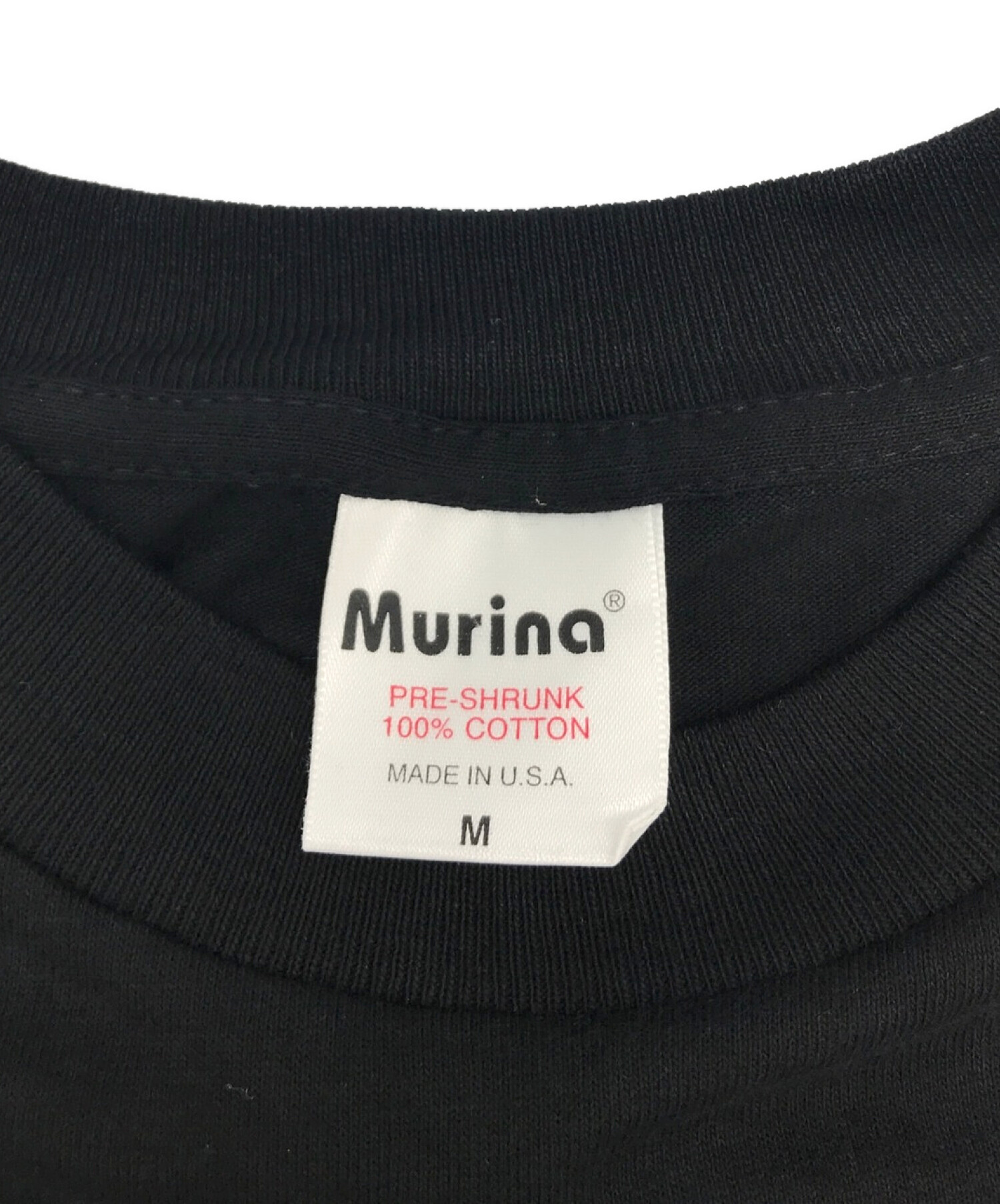 中古・古着通販】Murina (ムリナ) ヴィンテージTシャツ ブラック