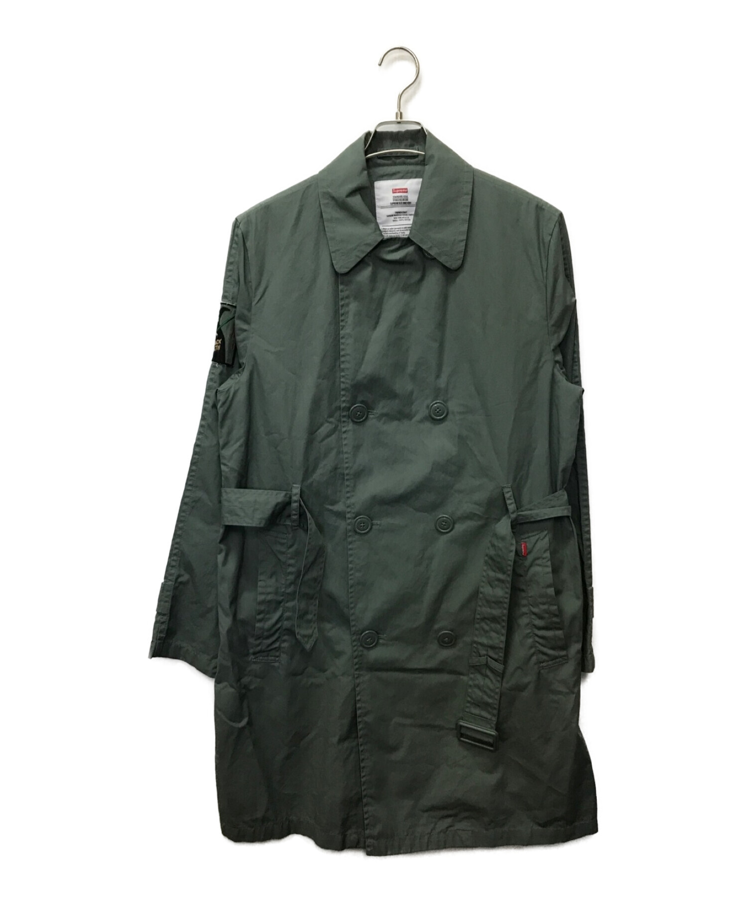 中古・古着通販】SUPREME (シュプリーム) Belted Trench Coat