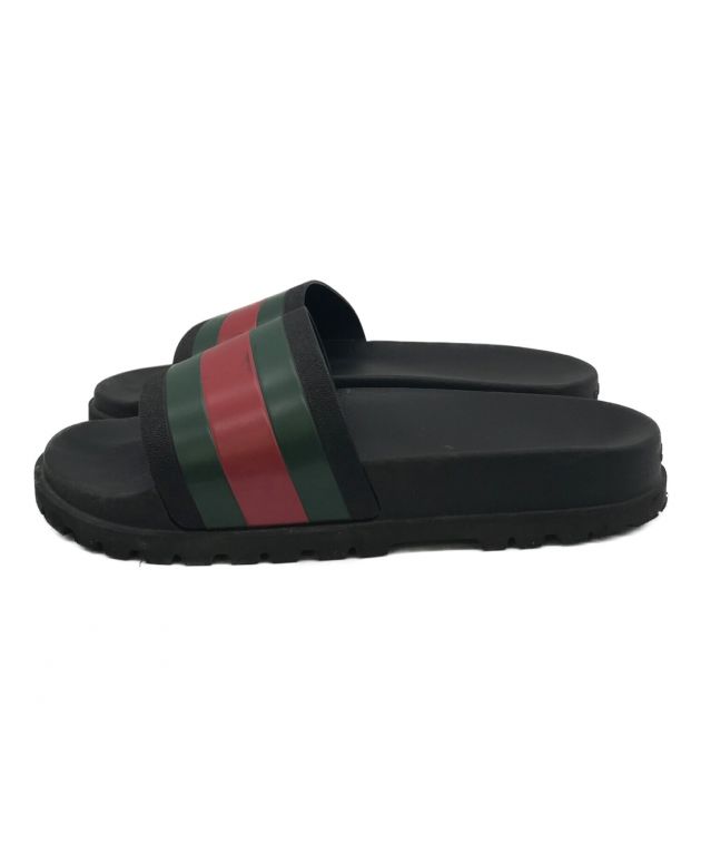 中古・古着通販】GUCCI (グッチ) ラバーメンズ スライドサンダル