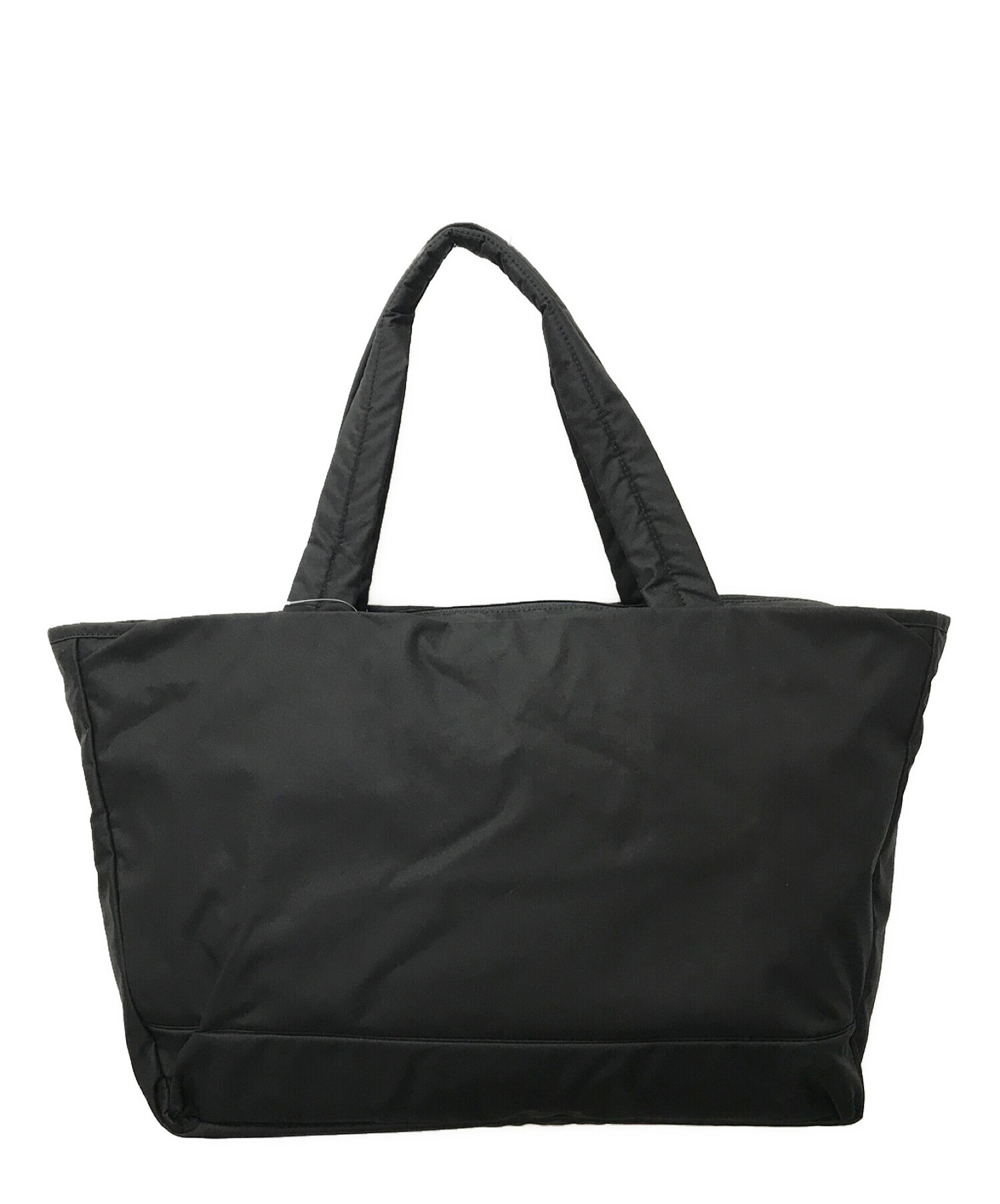 PORTER GIRL (ポーターガール) PORTER GIRL MOUSSE TOTE BAG L/ムーストートバッグ ブラック 未使用品