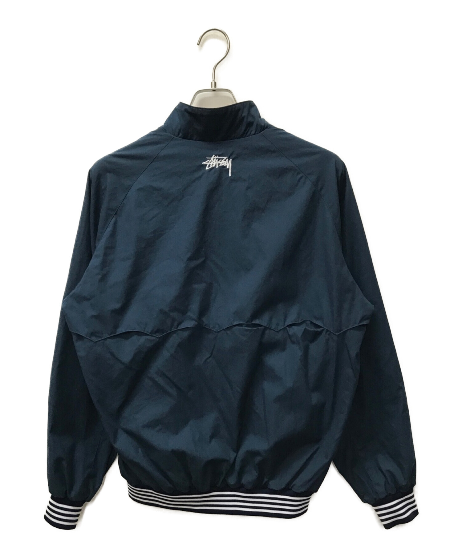 stussy×BARACUTA (ステューシー×バラクータ) G９ハリントンジャケット ネイビー サイズ:L