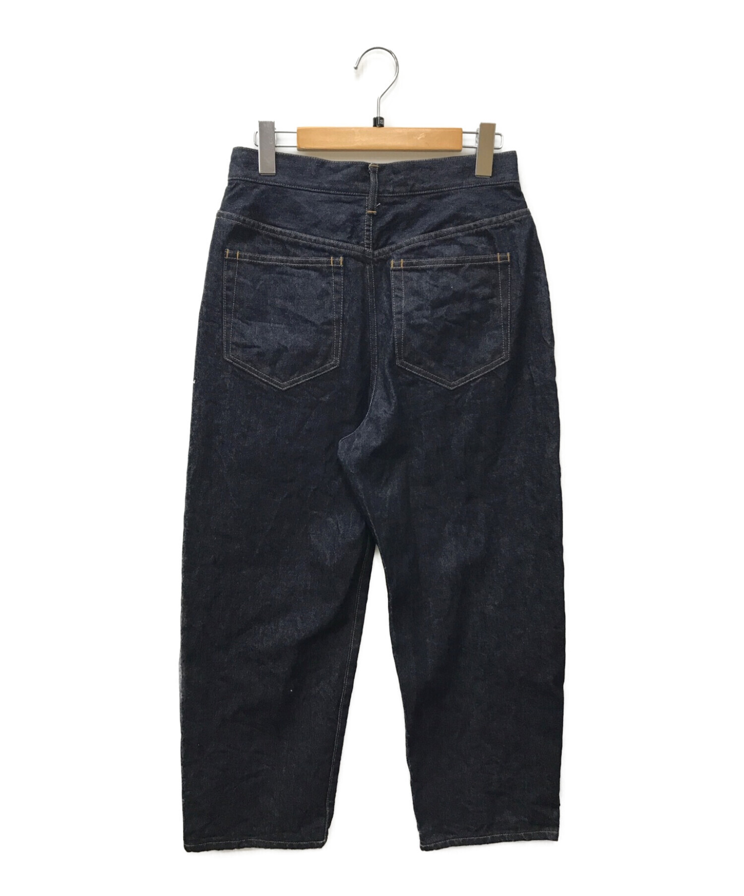 YUNI (ユニ) 12ozDenim 5pkt wide tepered/デニムパンツ インディゴ サイズ:M