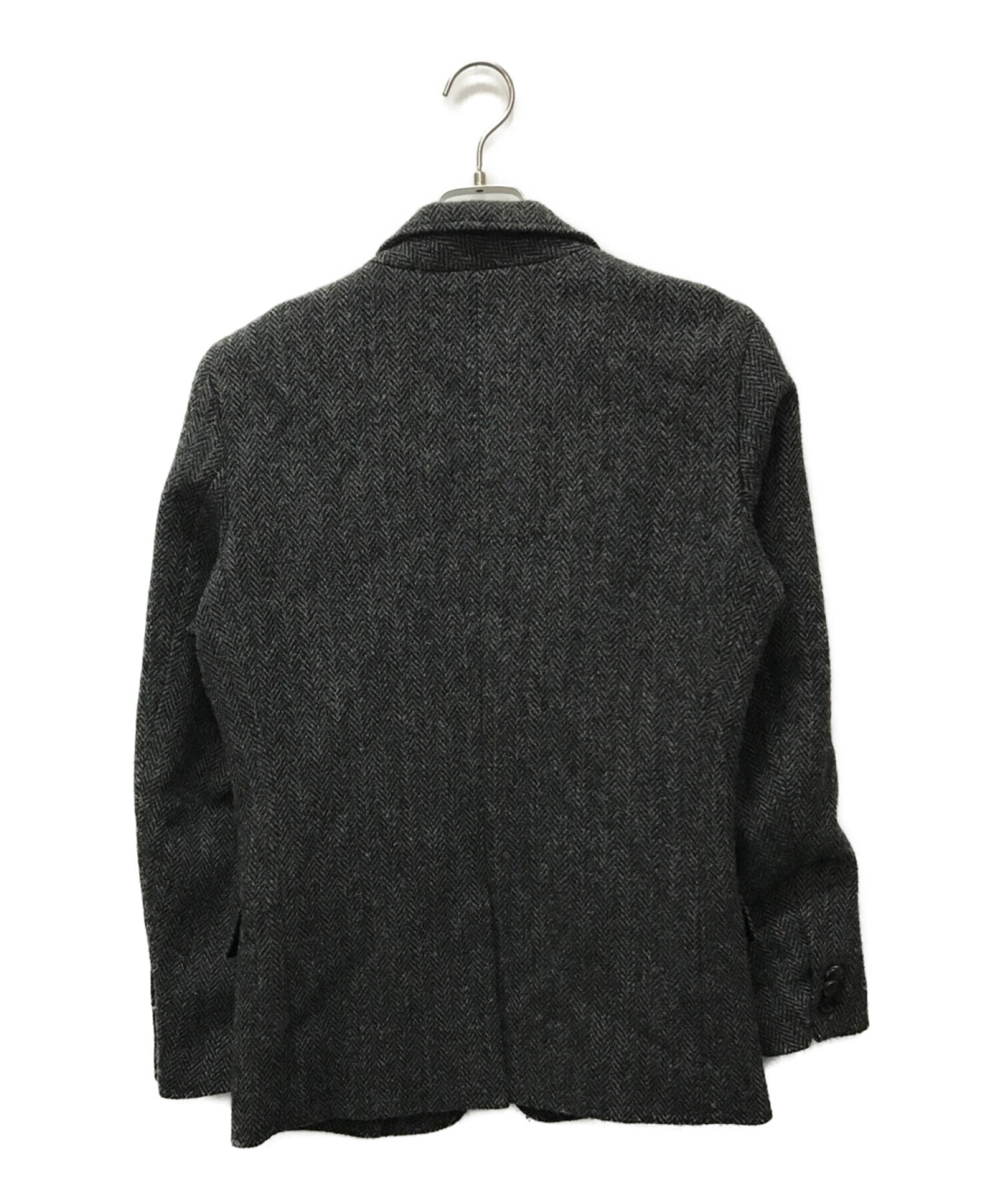 The Duffer of ST.George×Harris Tweed (ザ ダファーオブセントジョージ) ツイードジャケット グレー サイズ:S