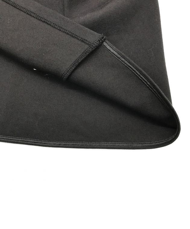 CELFORD (セルフォード) ふんわり袖シフォンのジャージー素材ワンピース グレー サイズ:38