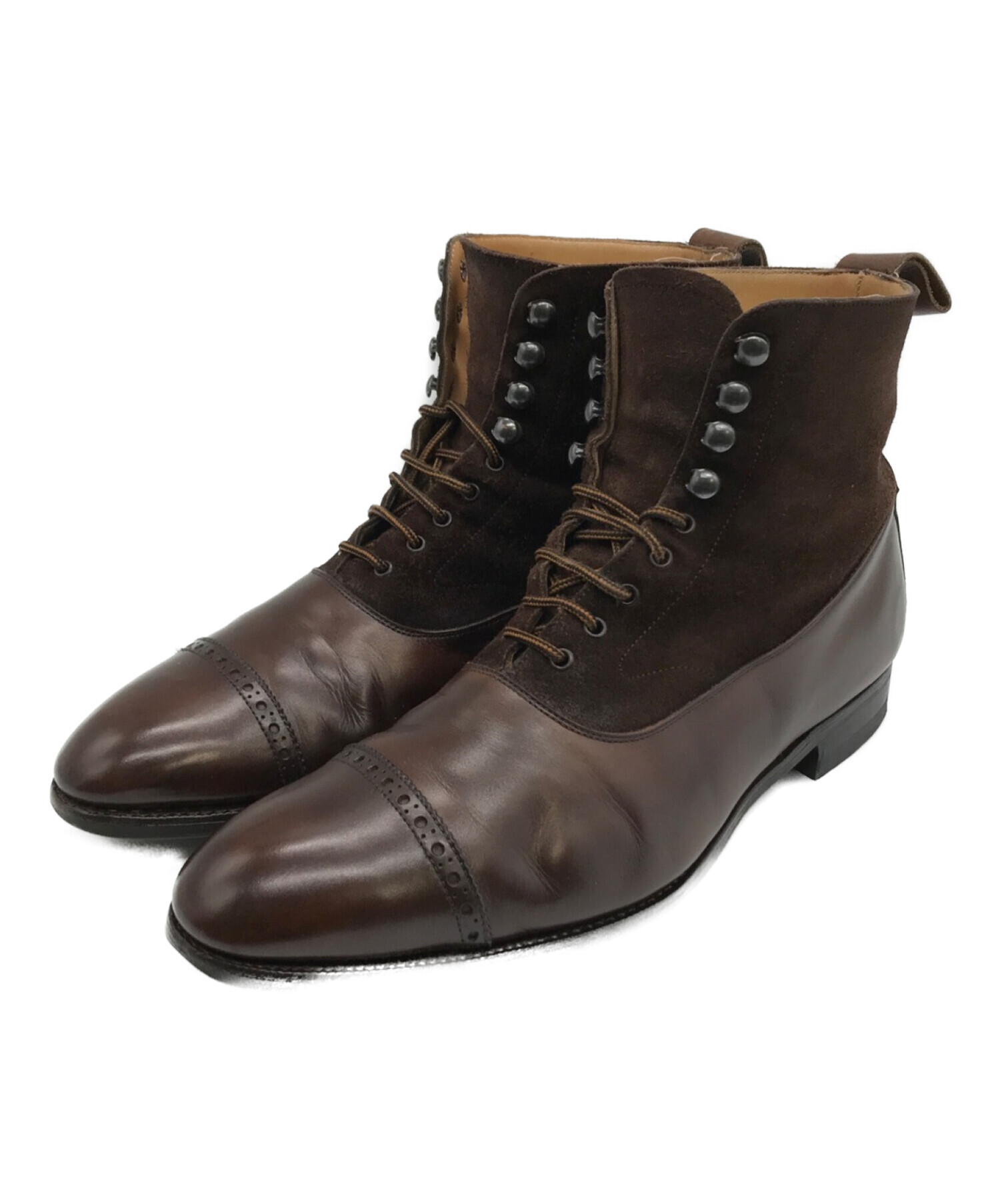 特別セール品】 [極美品/Edward Green] ブーツ UK6.5D Shannon 靴 ...