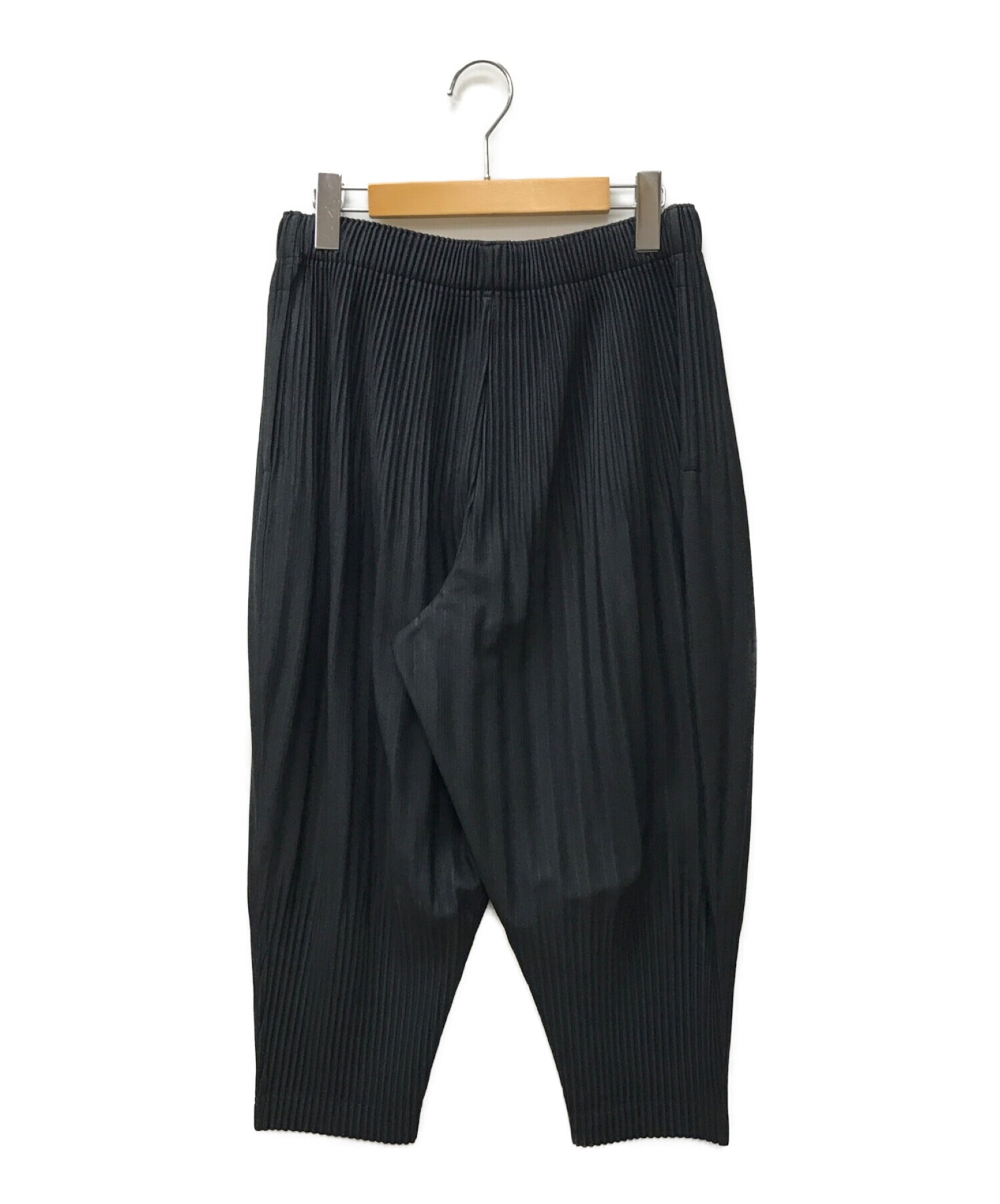 HOMME PLISSE ISSEY MIYAKE (オムプリッセ イッセイミヤケ) MC JULY Trousers/プリーツサルエルパンツ グレー  サイズ:2